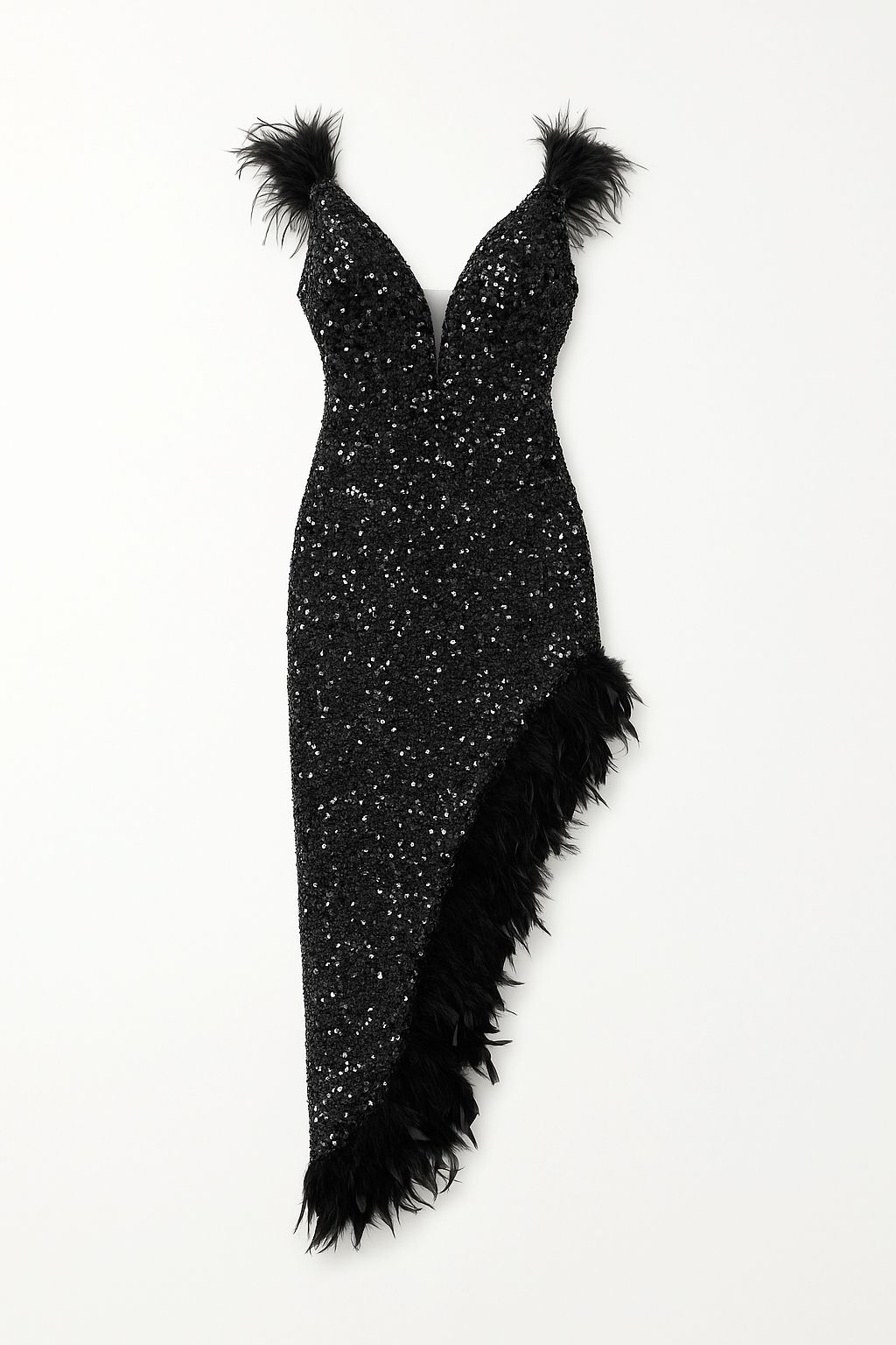 Vestido Nocturno “Pluma de Estrella”