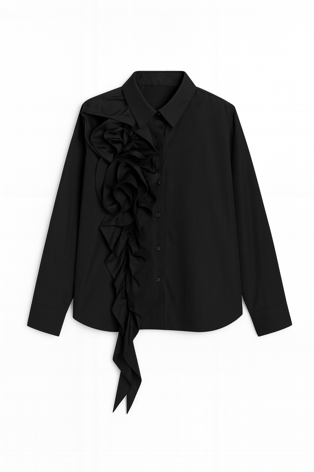 Camisa Con Volumen Escultural Lirio