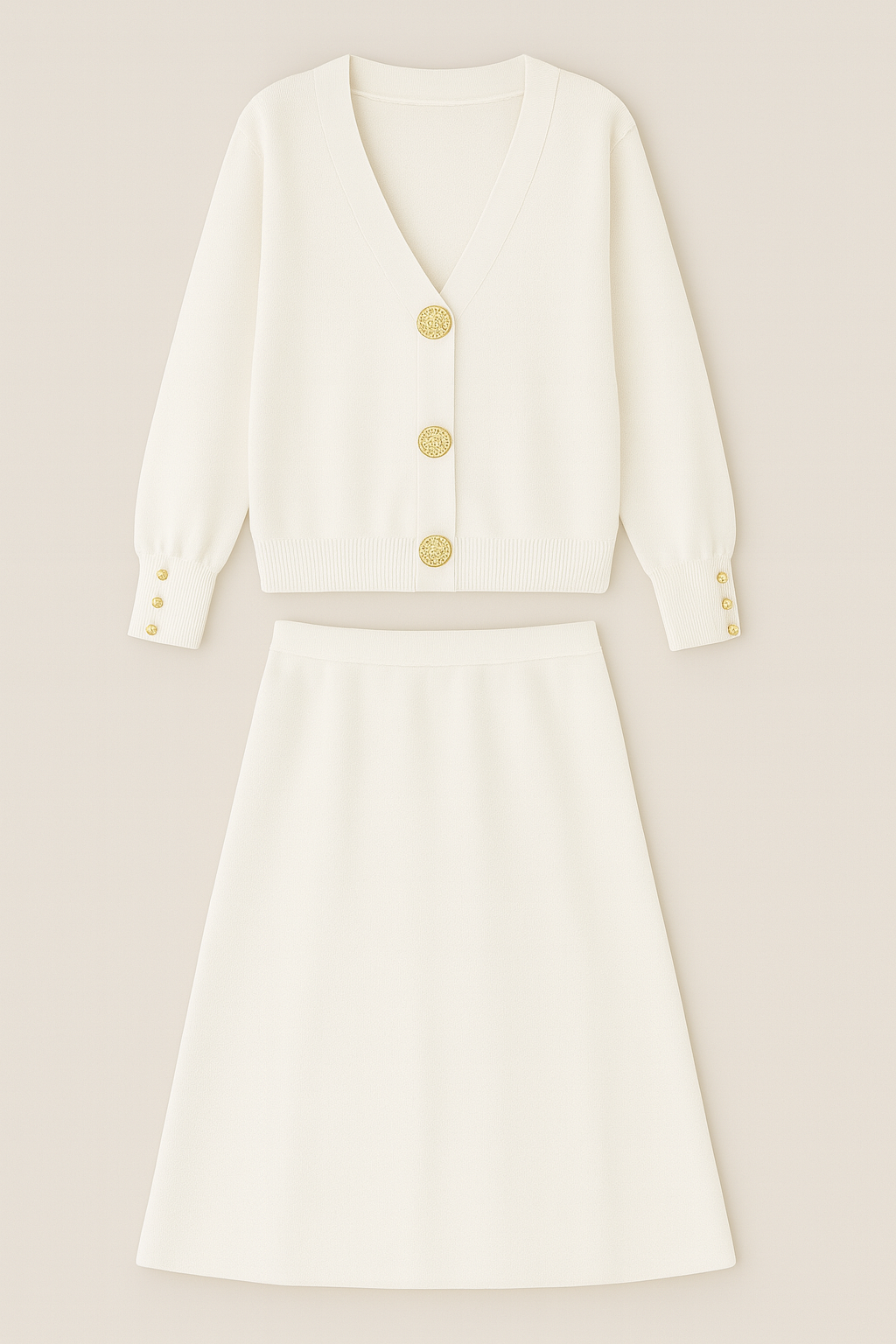 Conjunto Aura Elegante de Punto