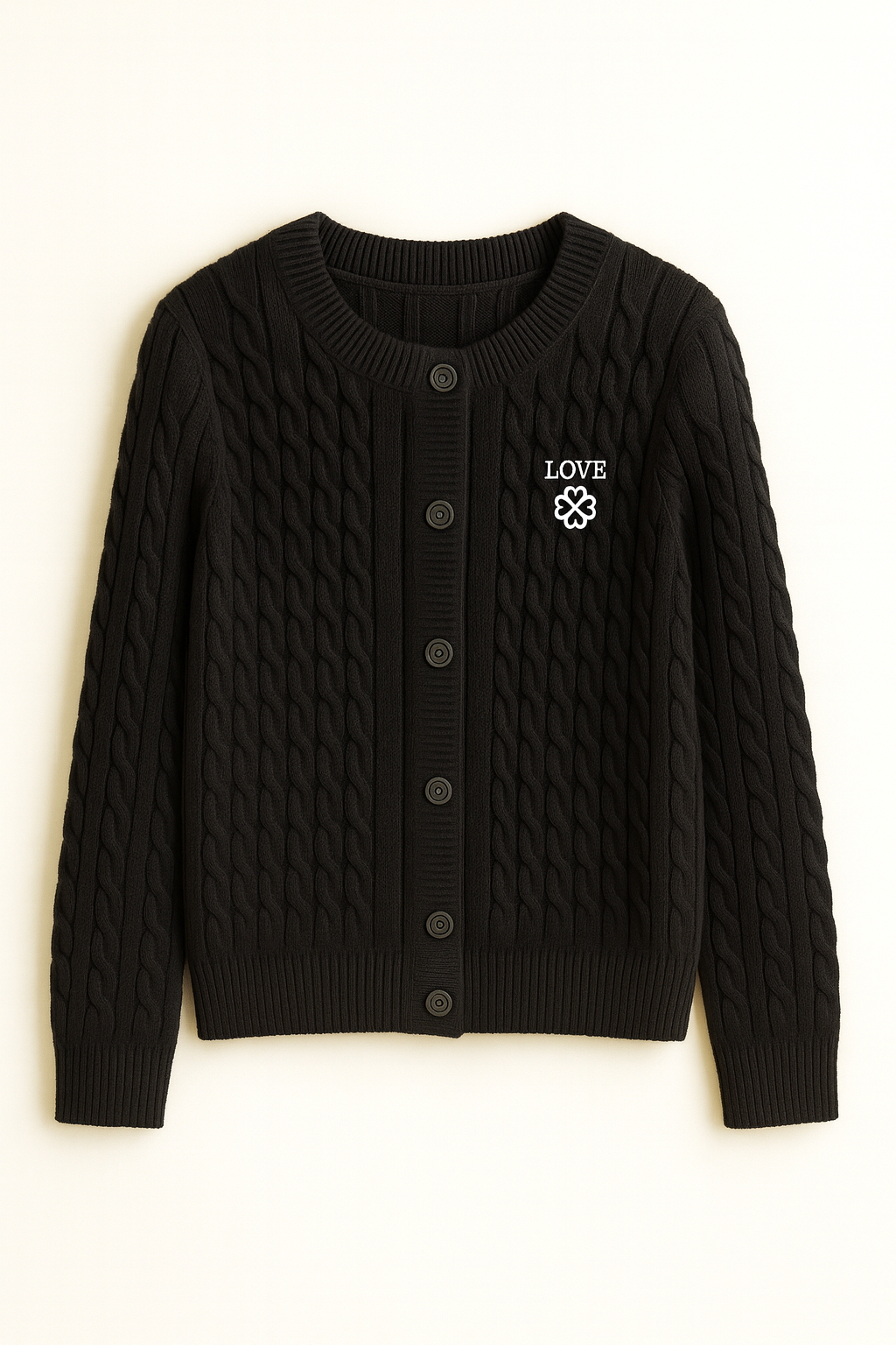 Suéter Love Trenzado