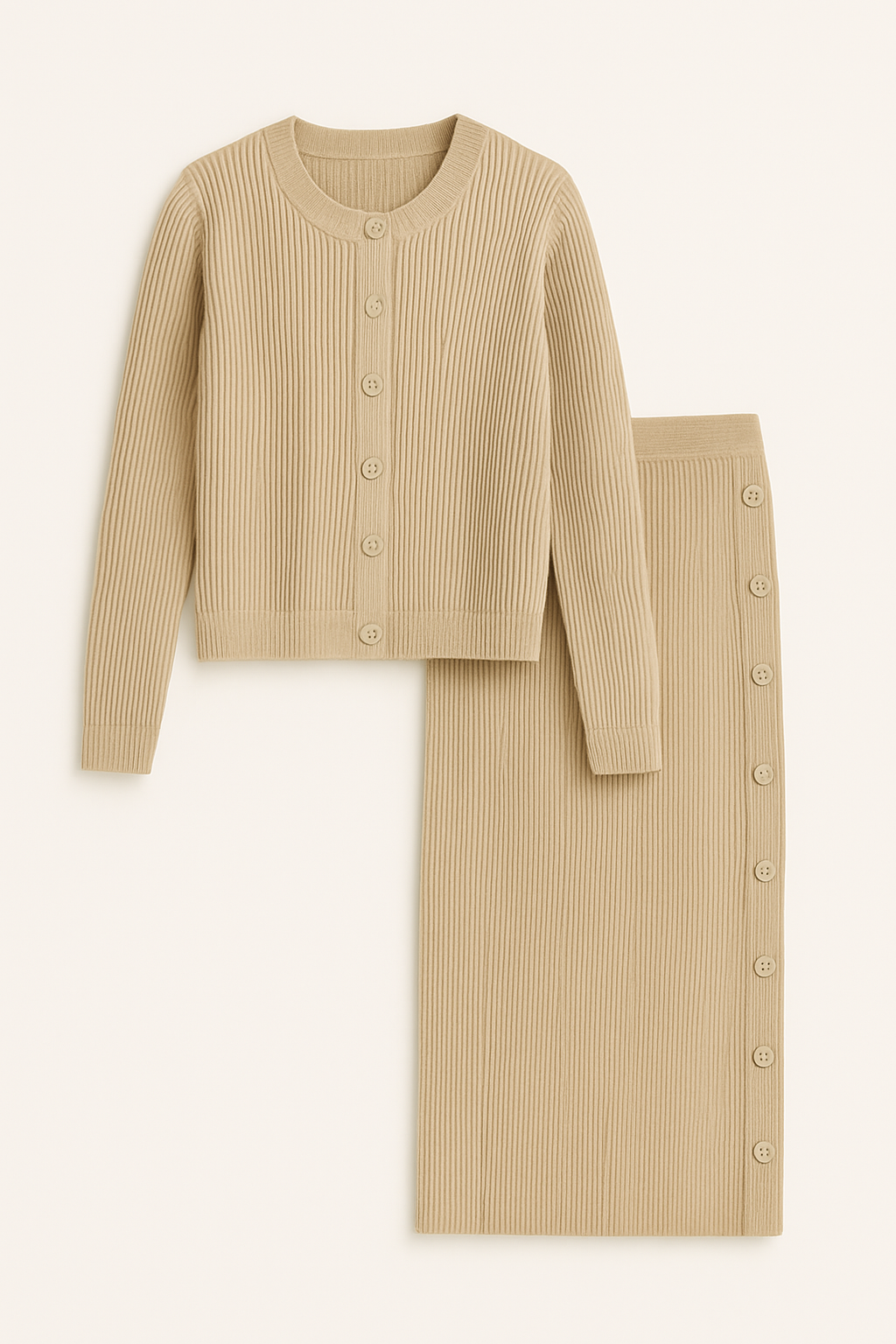 Conjunto de Punto Canalé Midi