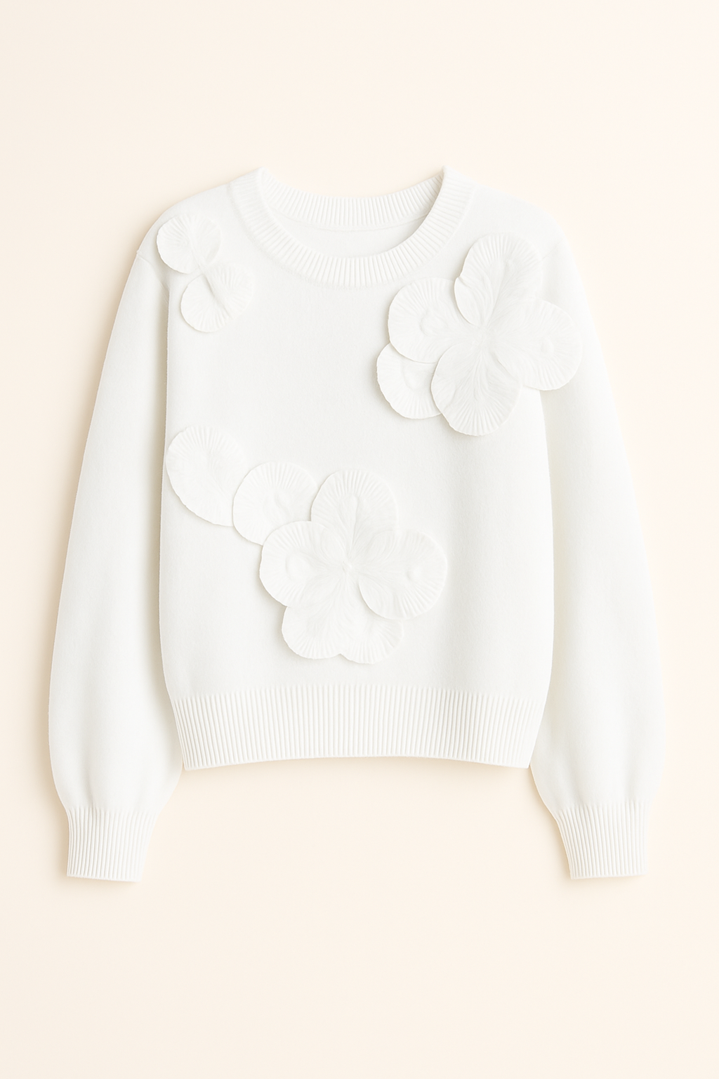 Pétalos "Escultóricos Knit”