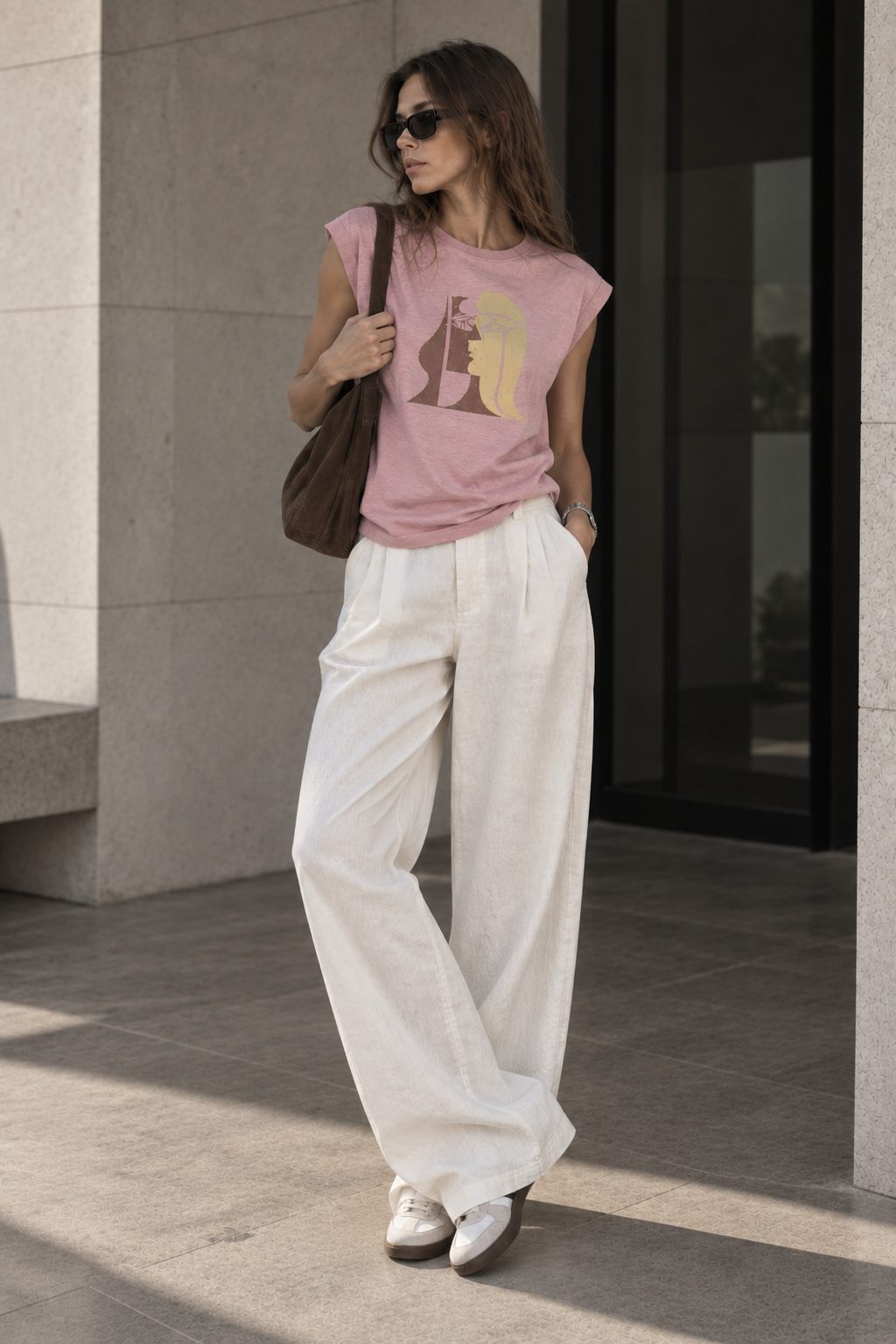 3D Floral T-Shirt “Minimalist Elegance”