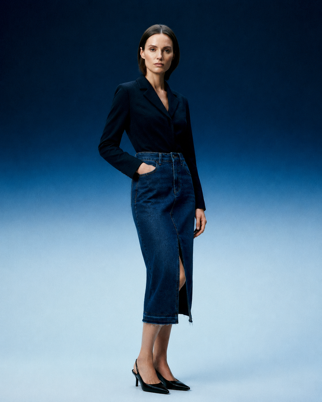 Falda “Blue Essence”