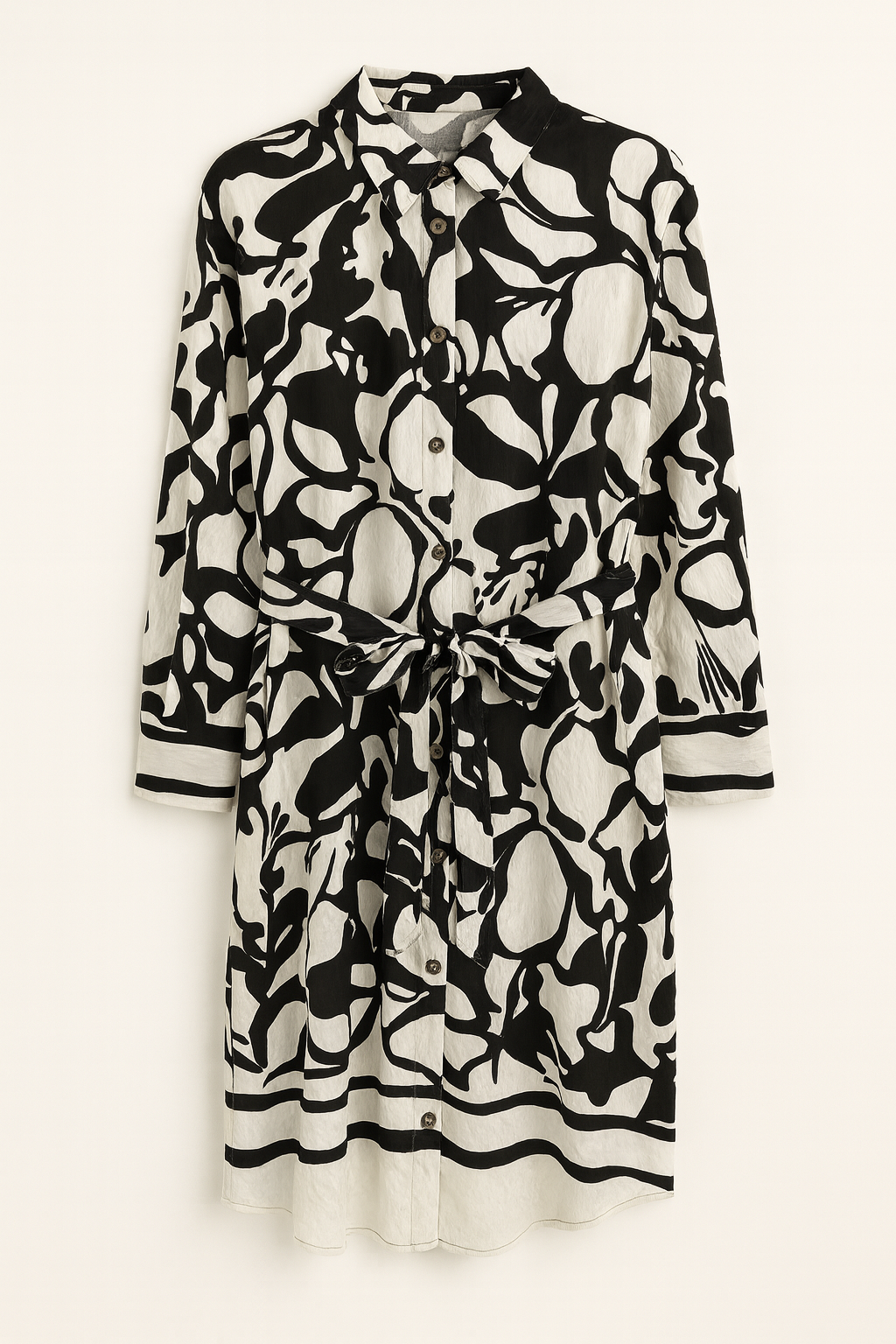 Vestido "Abstracta Safari Chic”