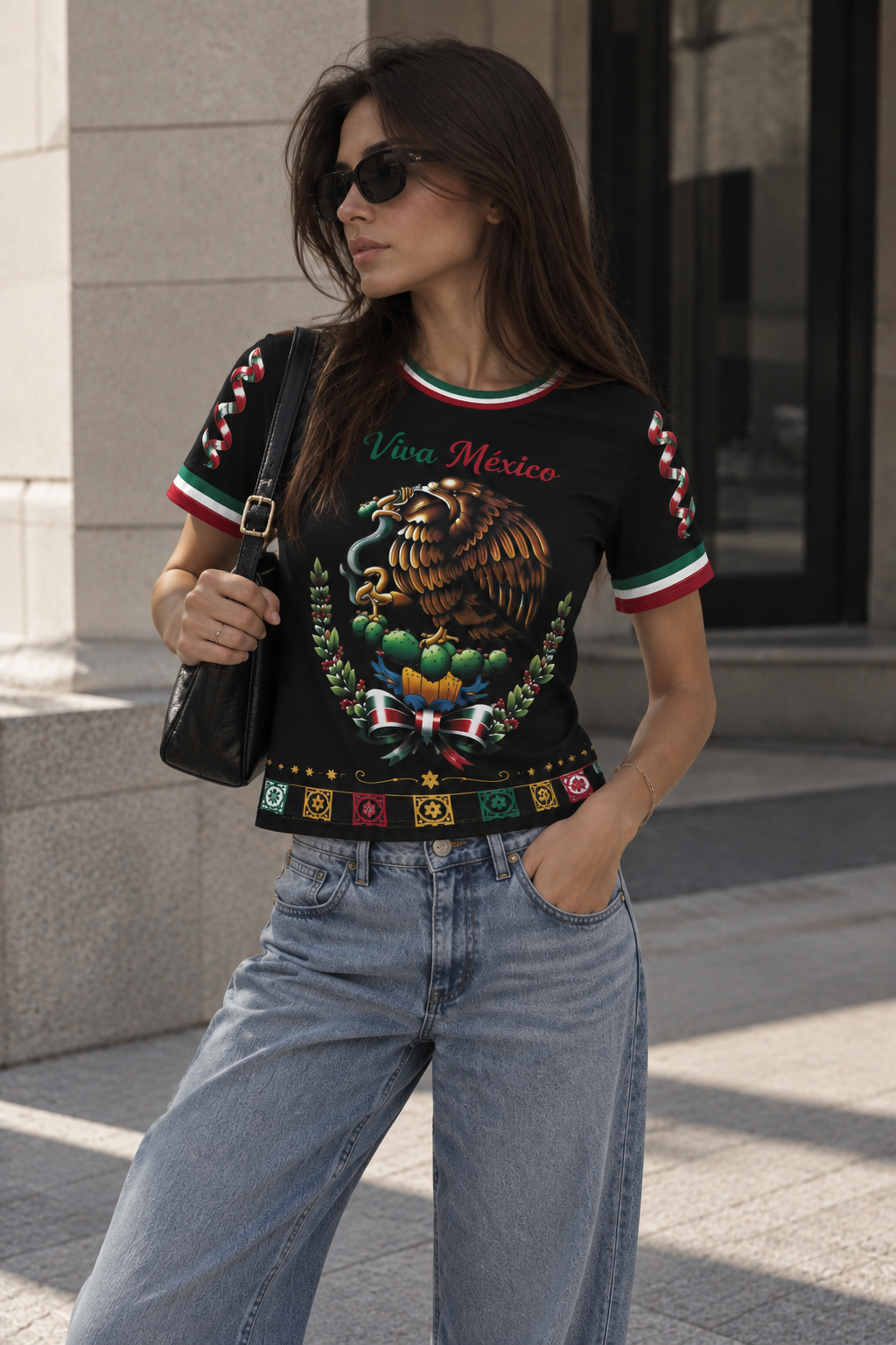 Camiseta Viva México con Águila