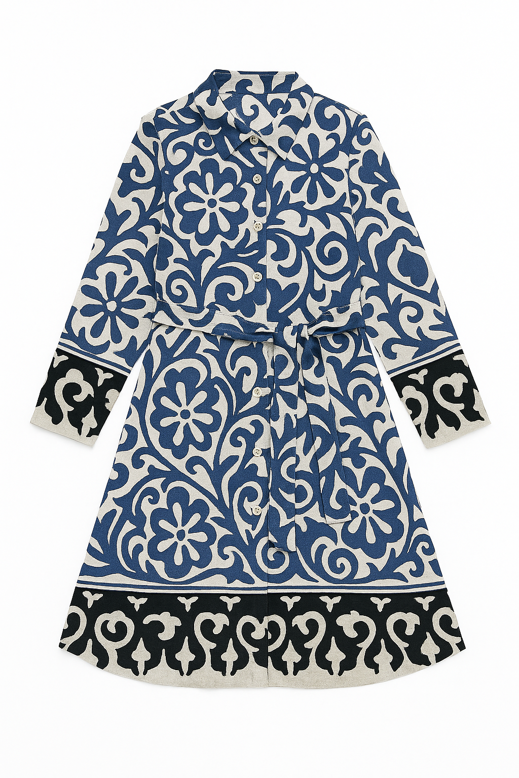 Vestido “Arte Flor de Oriente”