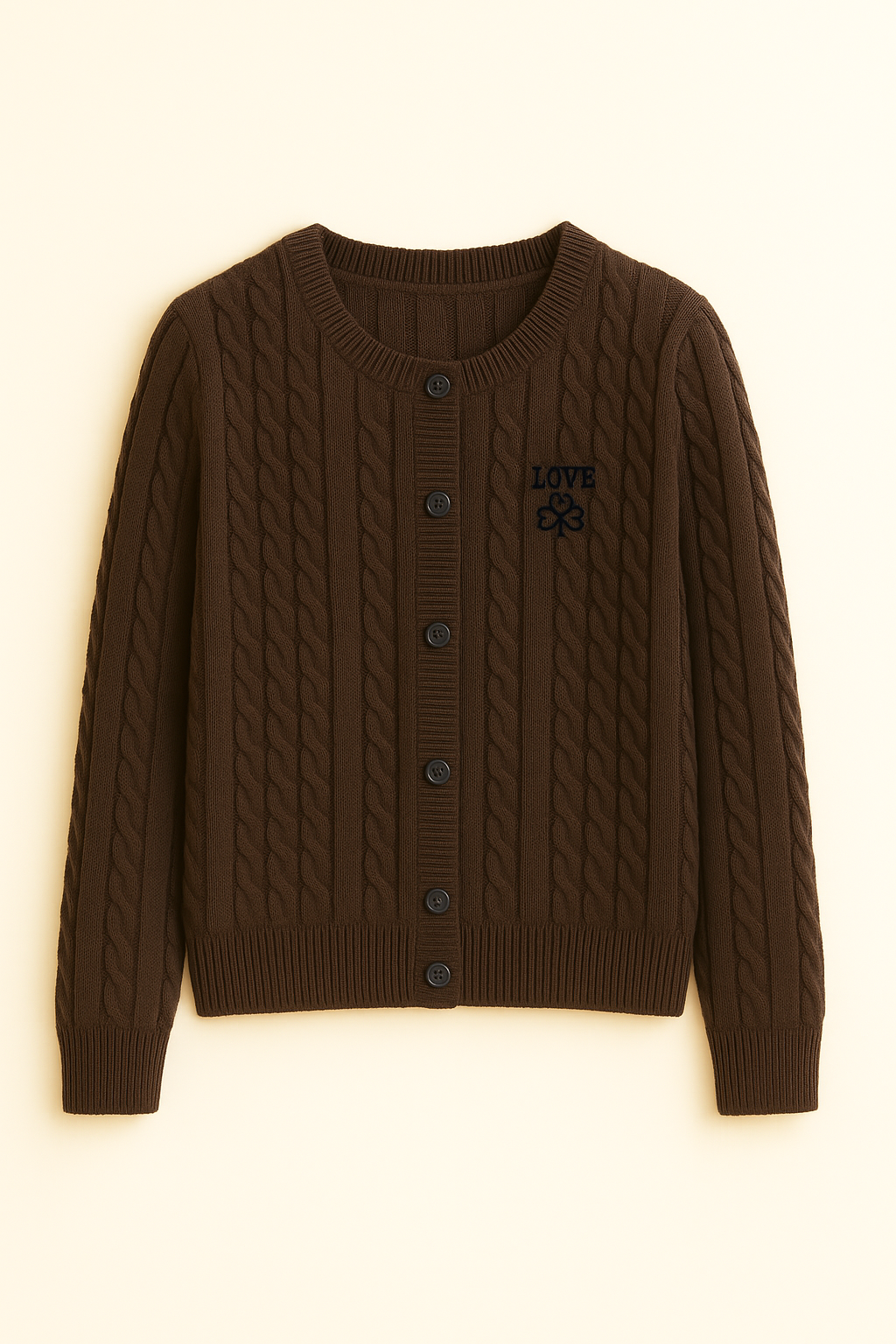Suéter Love Trenzado