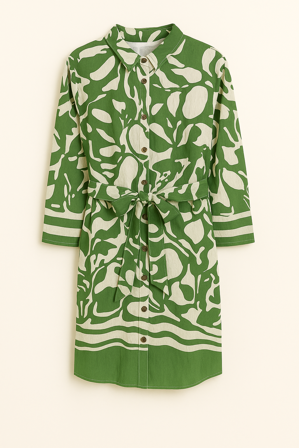 Vestido "Abstracta Safari Chic”