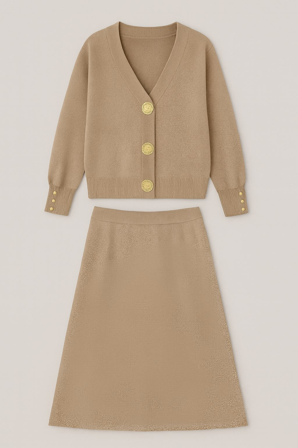 Conjunto Aura Elegante de Punto