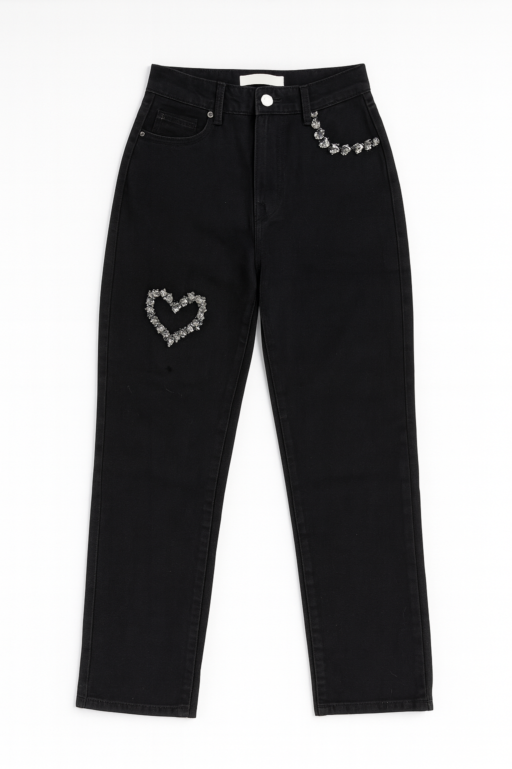 Jeans “Corazón Brillante”