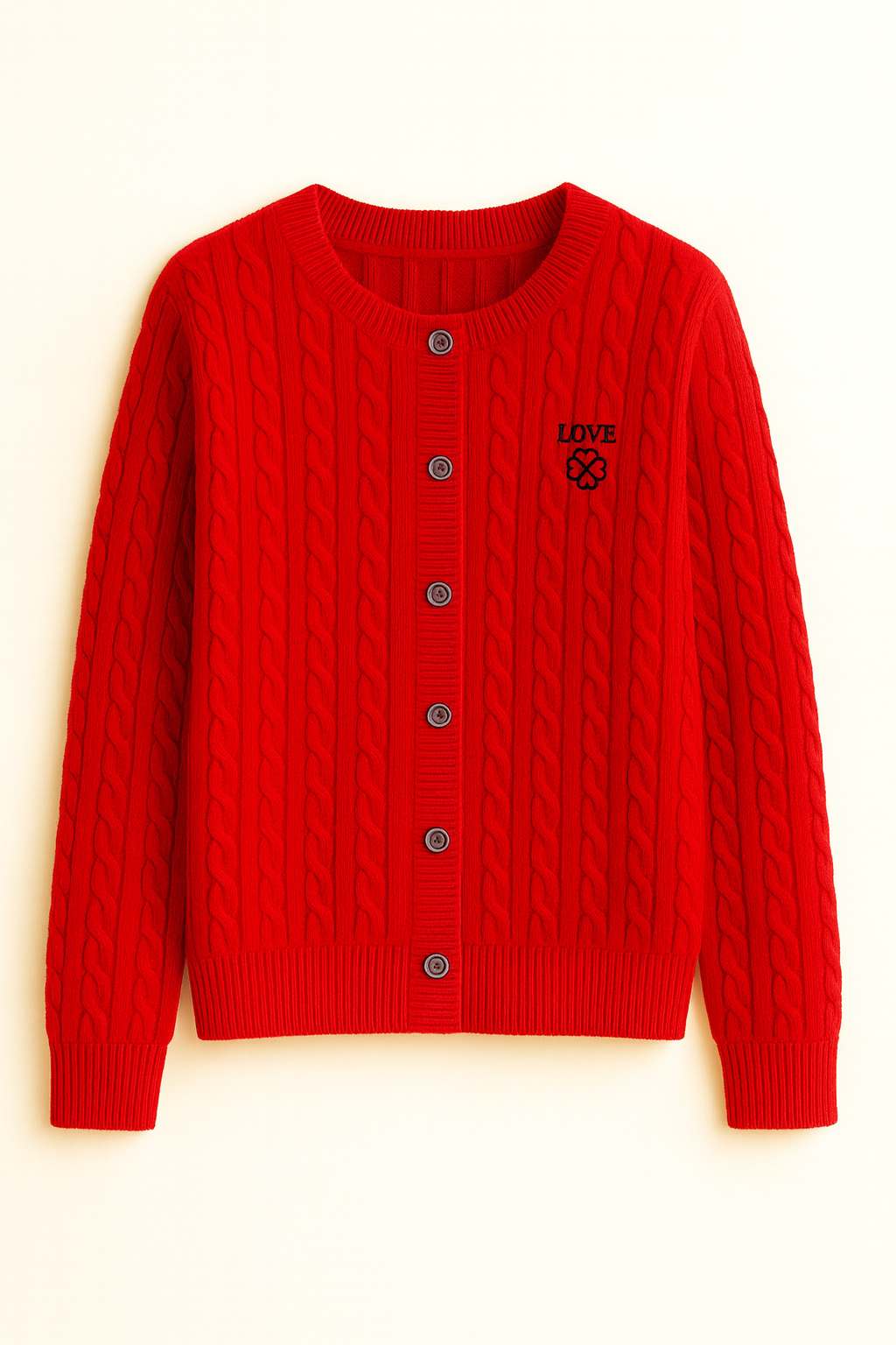 Suéter Love Trenzado