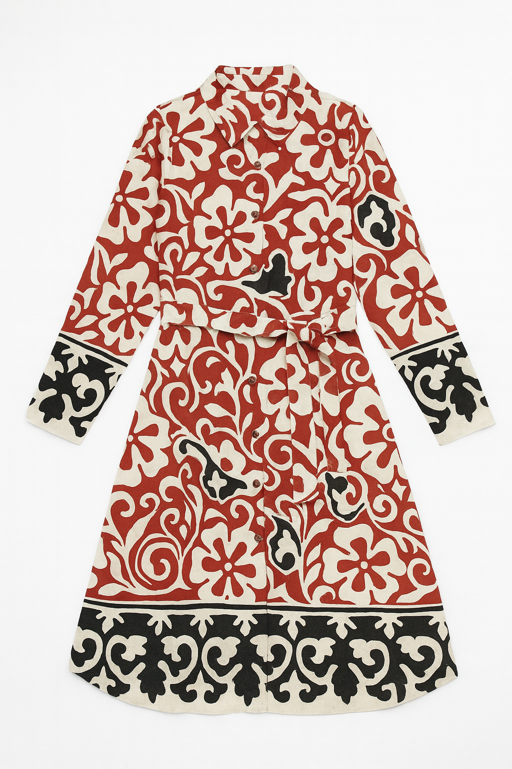 Vestido “Arte Flor de Oriente”