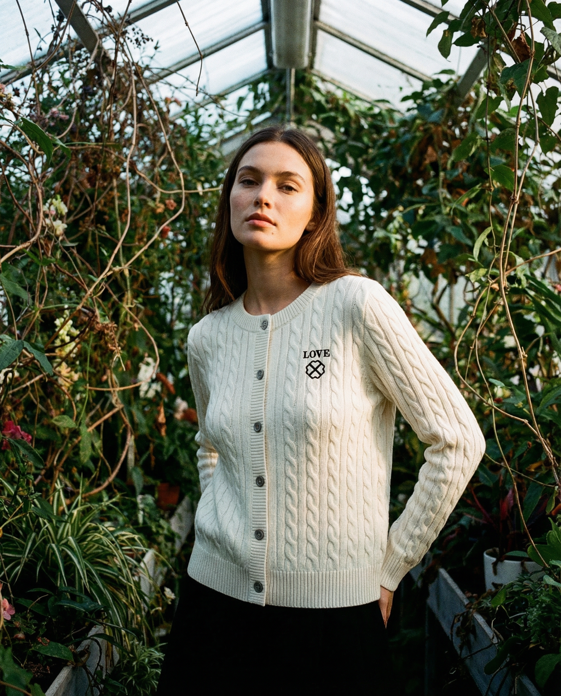 Suéter Love Trenzado