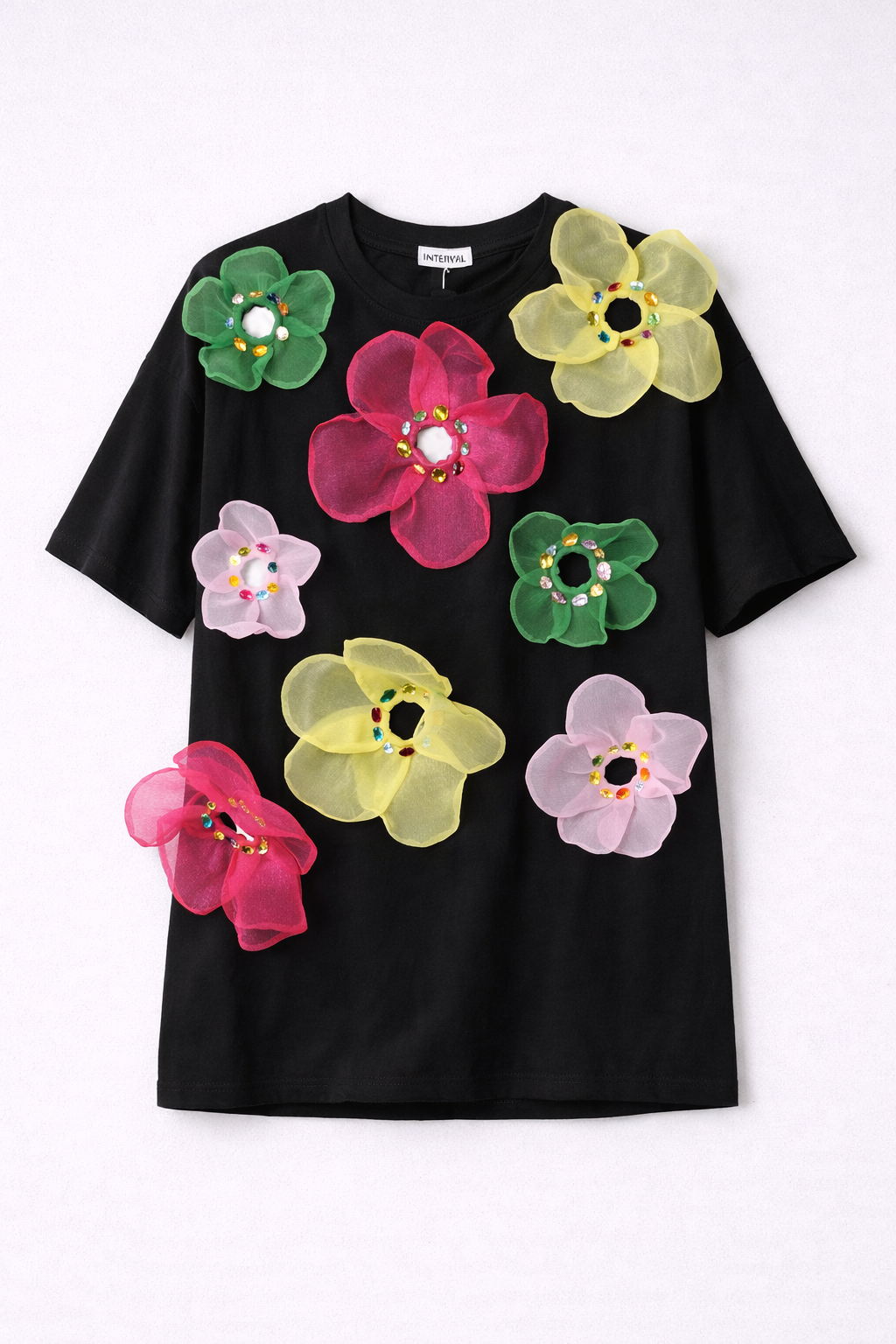 Camiseta Floral Organza Joy