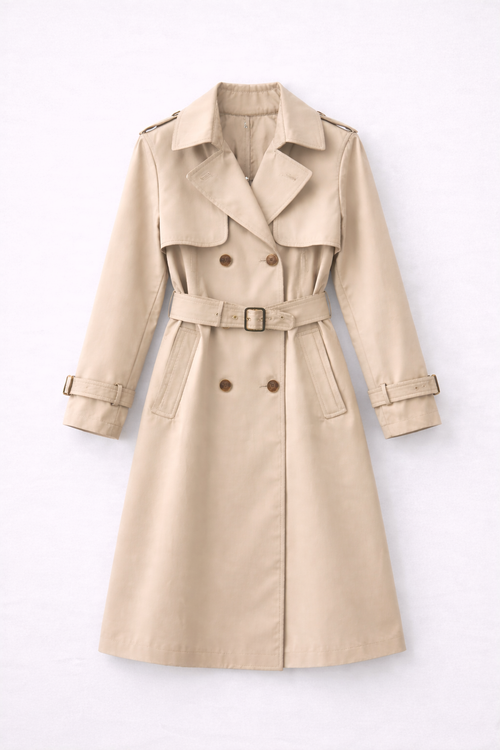 Abrigo Gabardina Aurelia media