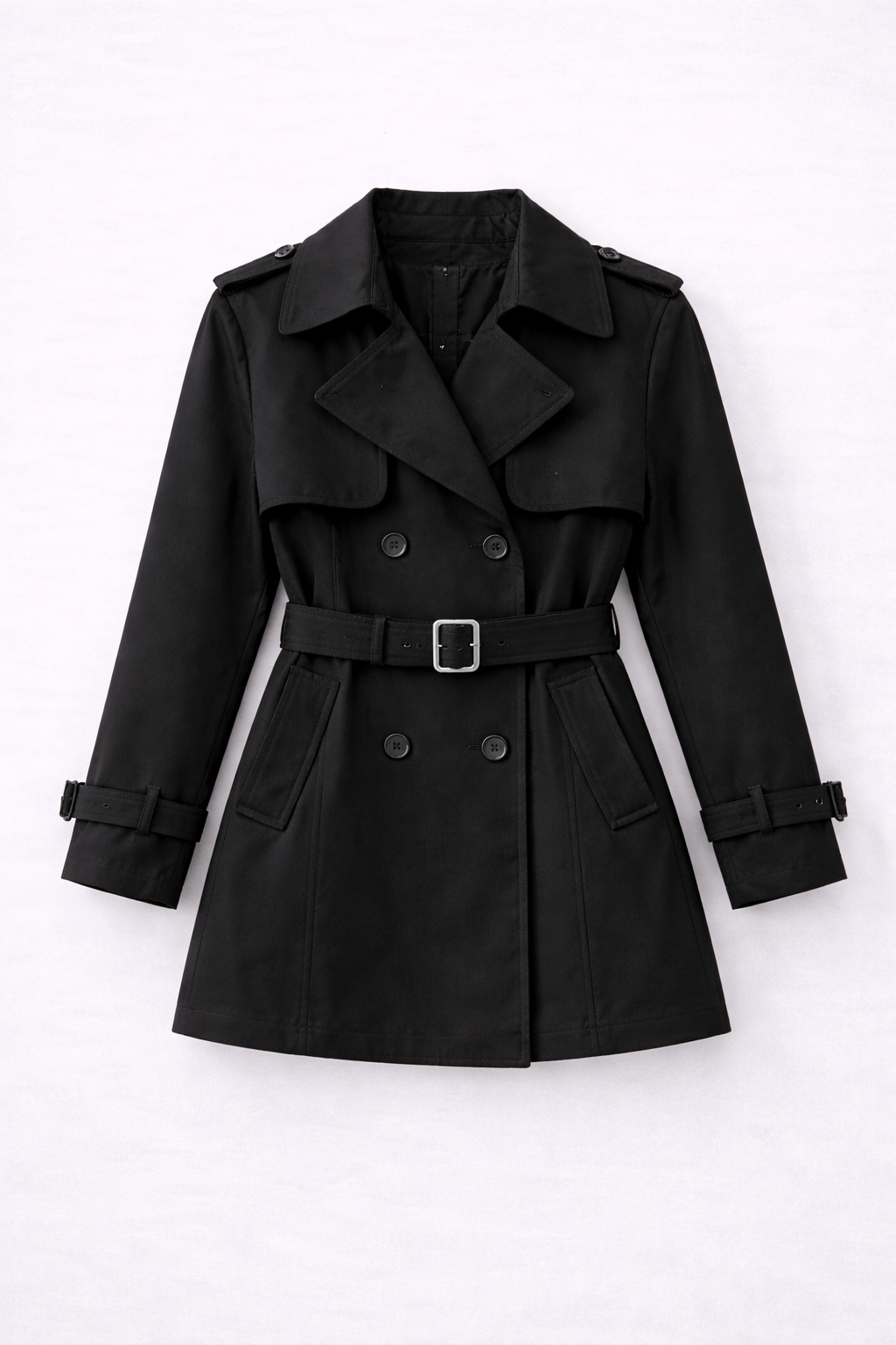 Abrigo Gabardina Aurelia corta