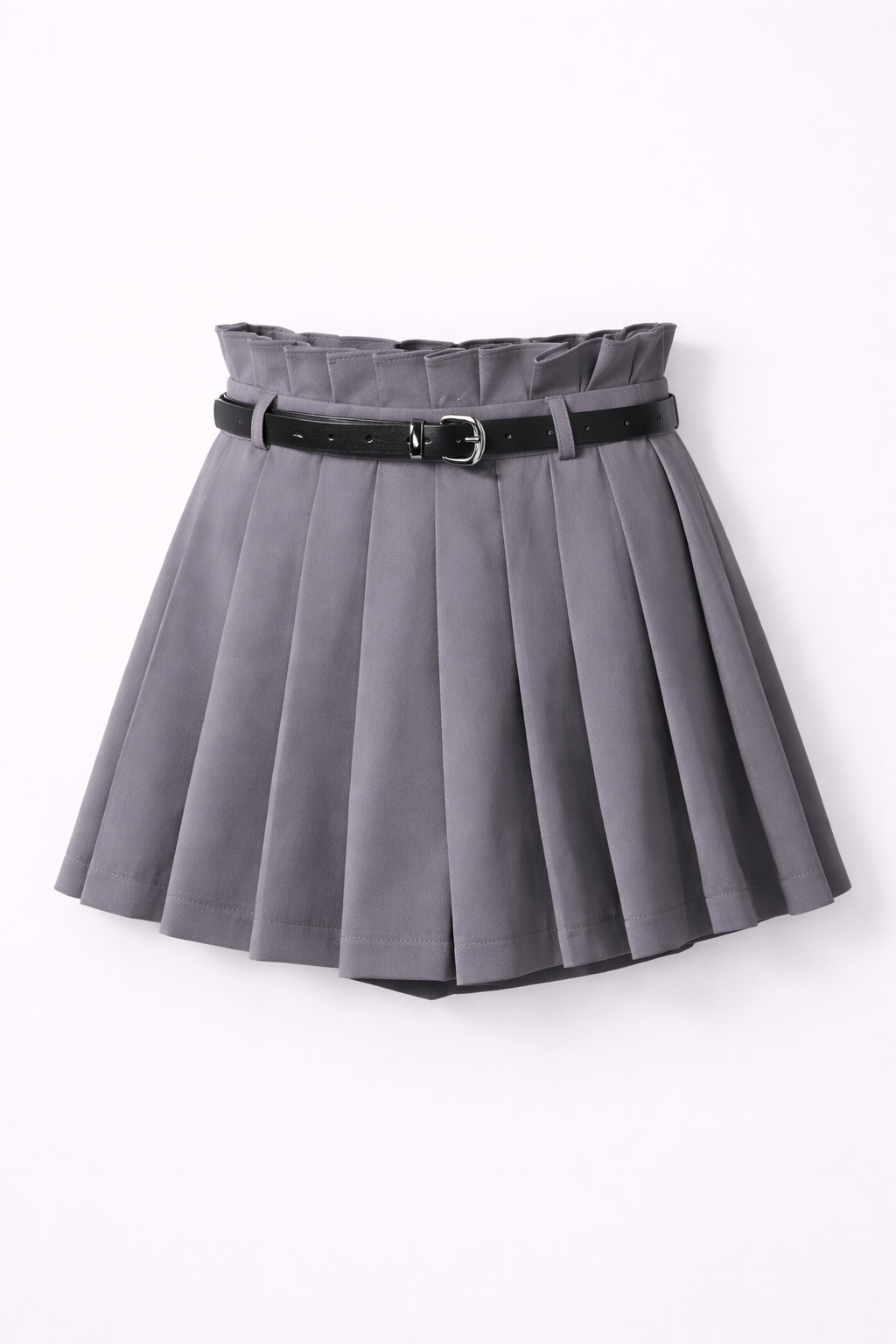 Falda Plisada “Aura Urbana” con Cinturón