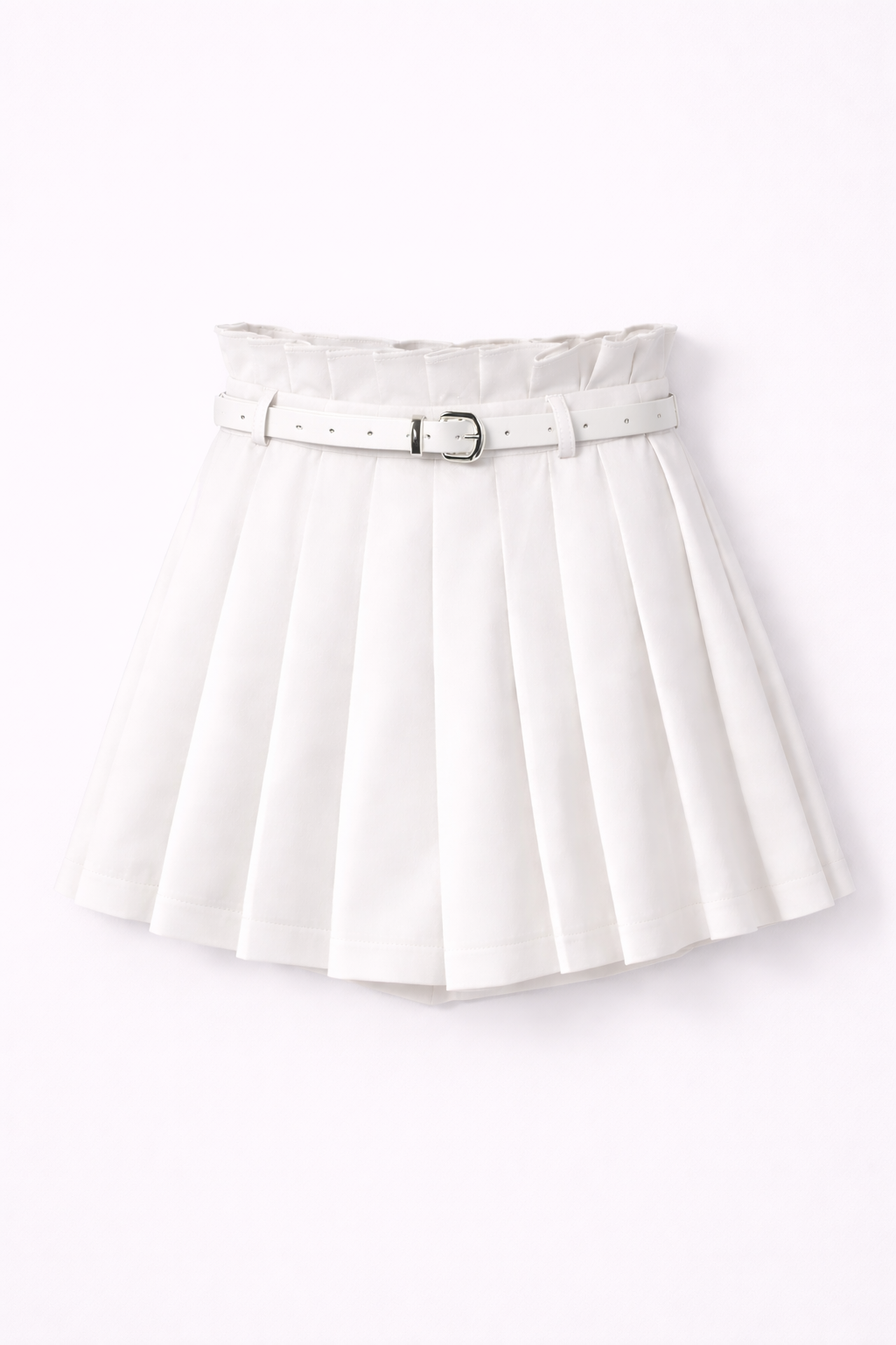 Falda Plisada “Aura Urbana” con Cinturón