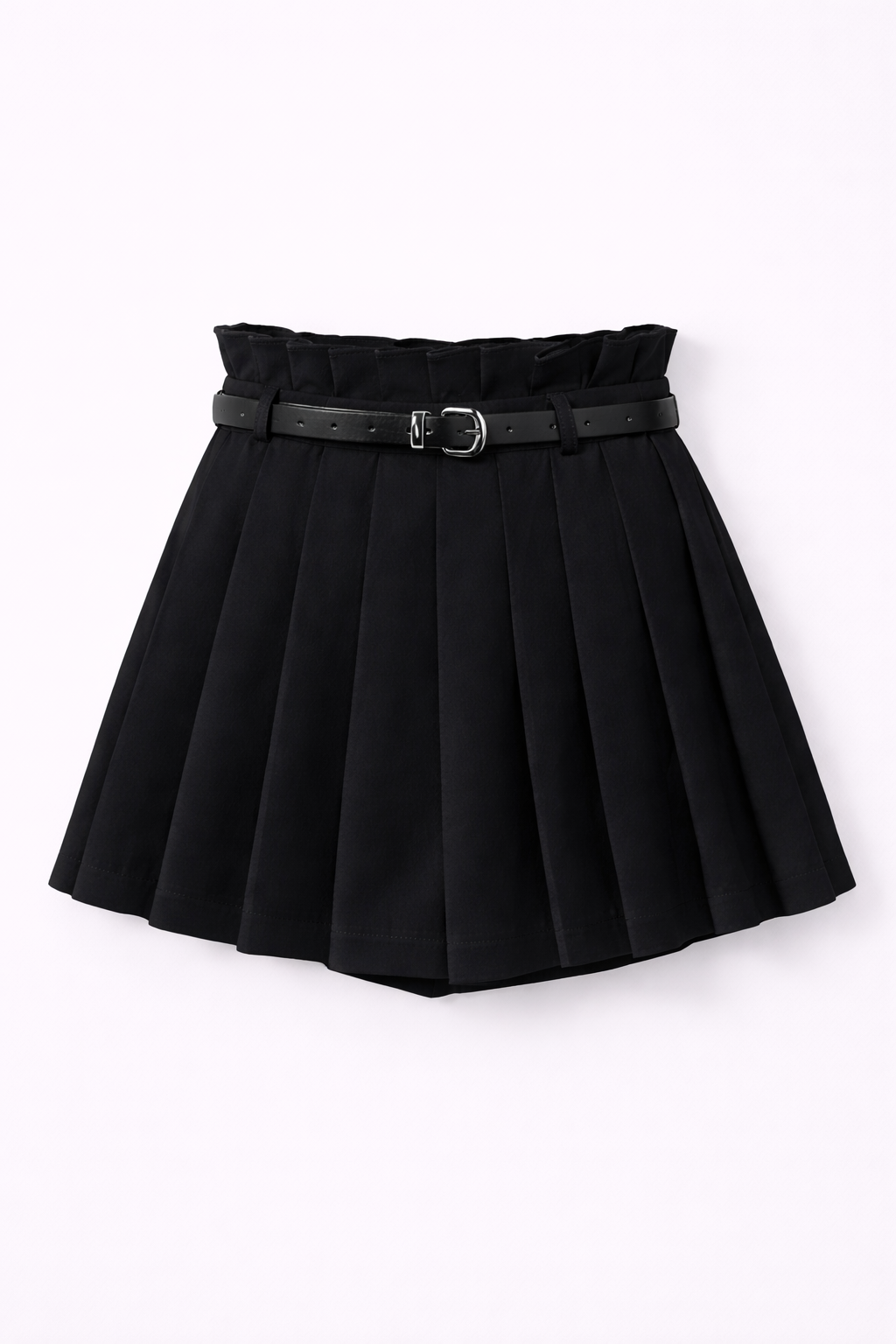 Falda Plisada “Aura Urbana” con Cinturón