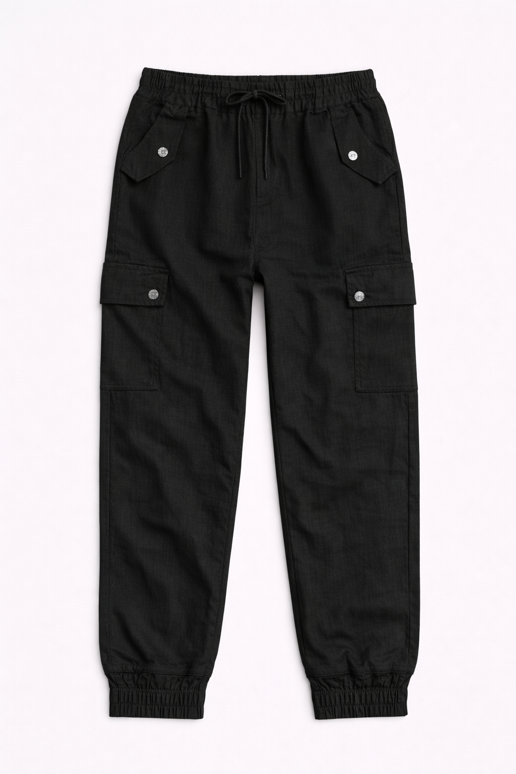 Pantalón Cargo Relax Fit con Cintura Elástica