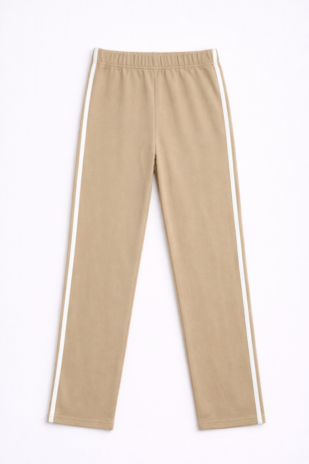 Pantalón recto con banda lateral Contrast