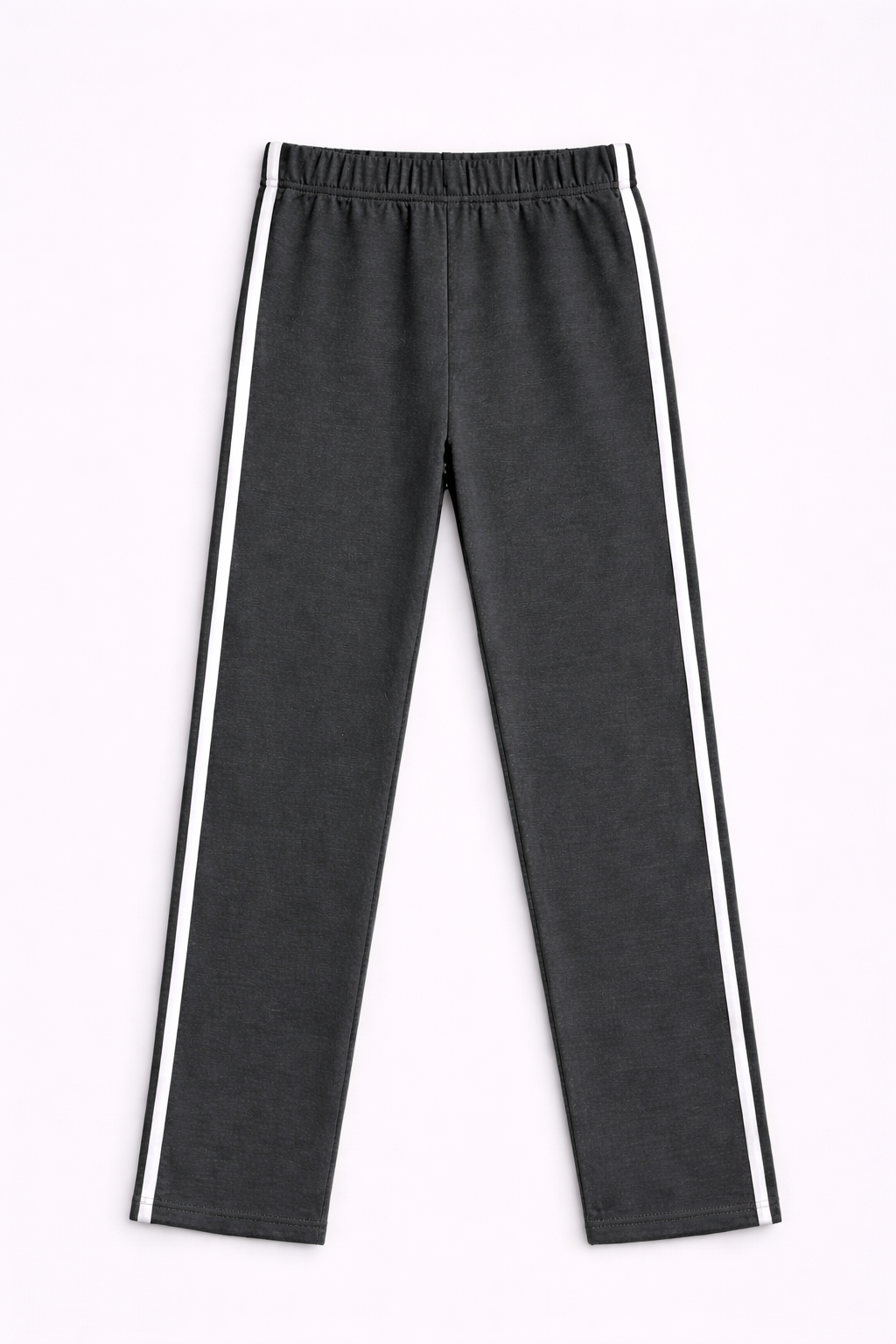 Pantalón recto con banda lateral Contrast