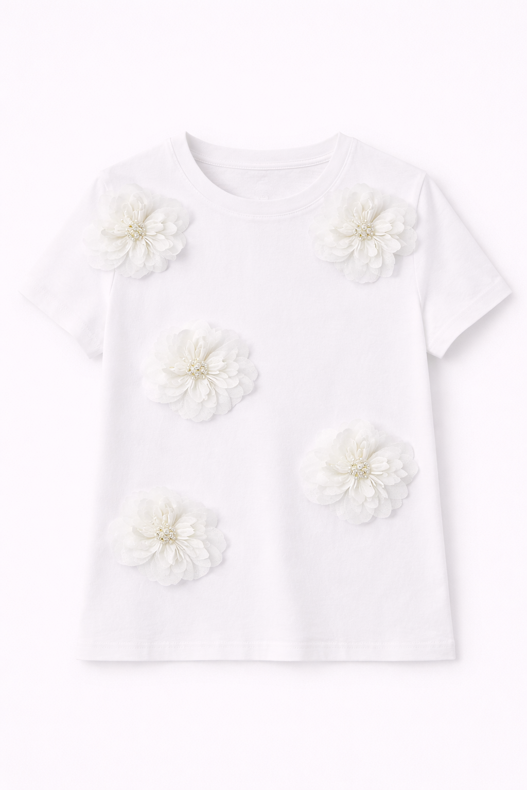 Camiseta Floral Relieve Essence