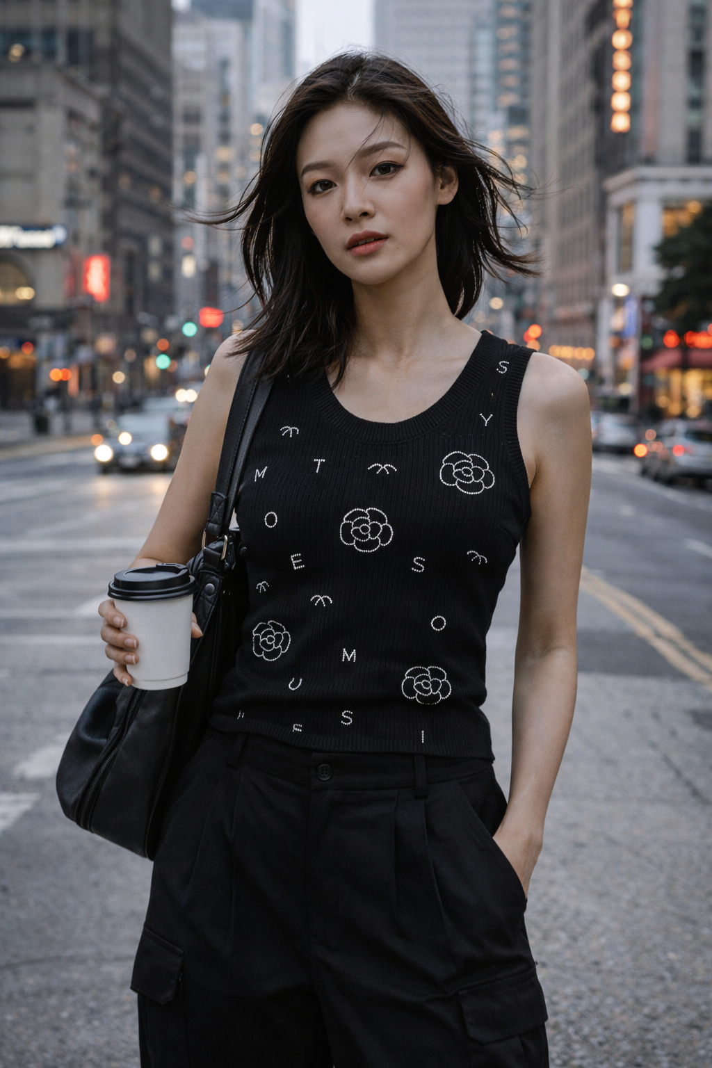 Top Punto Camelia Signature