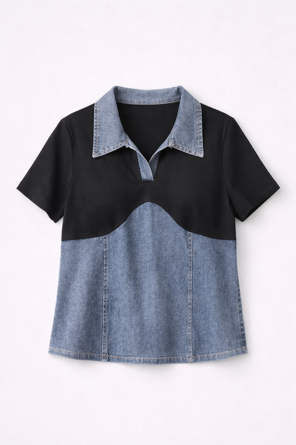 3D立体花卉T恤“极简优雅”