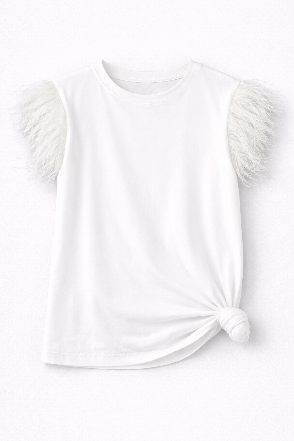 3D立体花卉T恤“极简优雅”