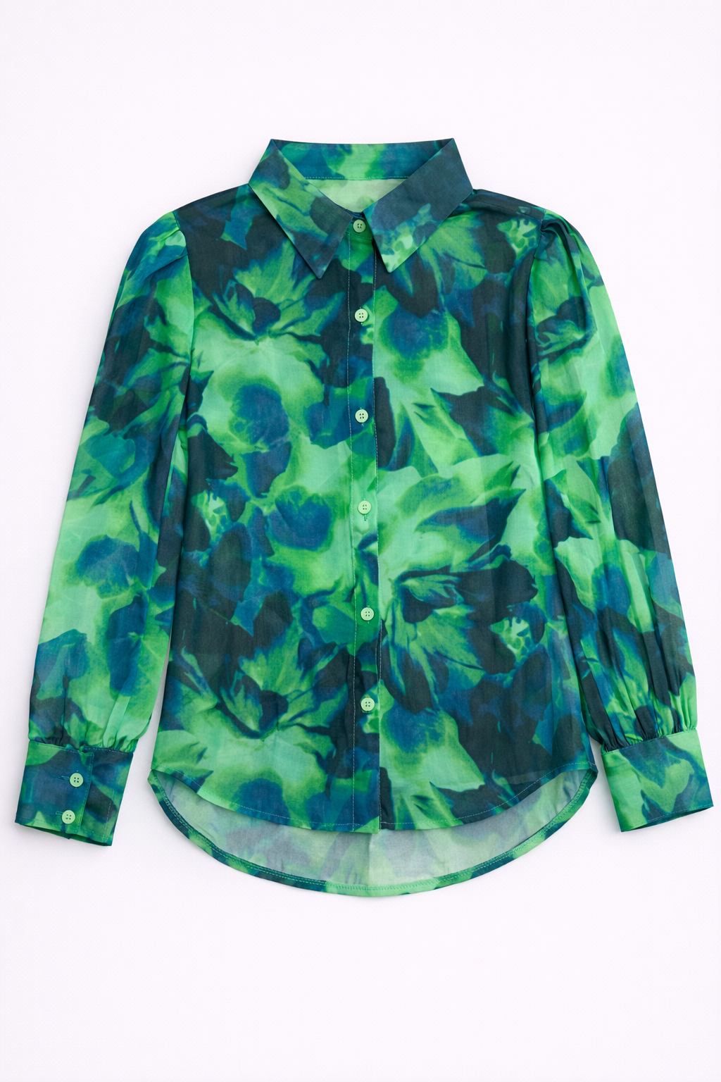 Blusa Aura Botánica Satinada