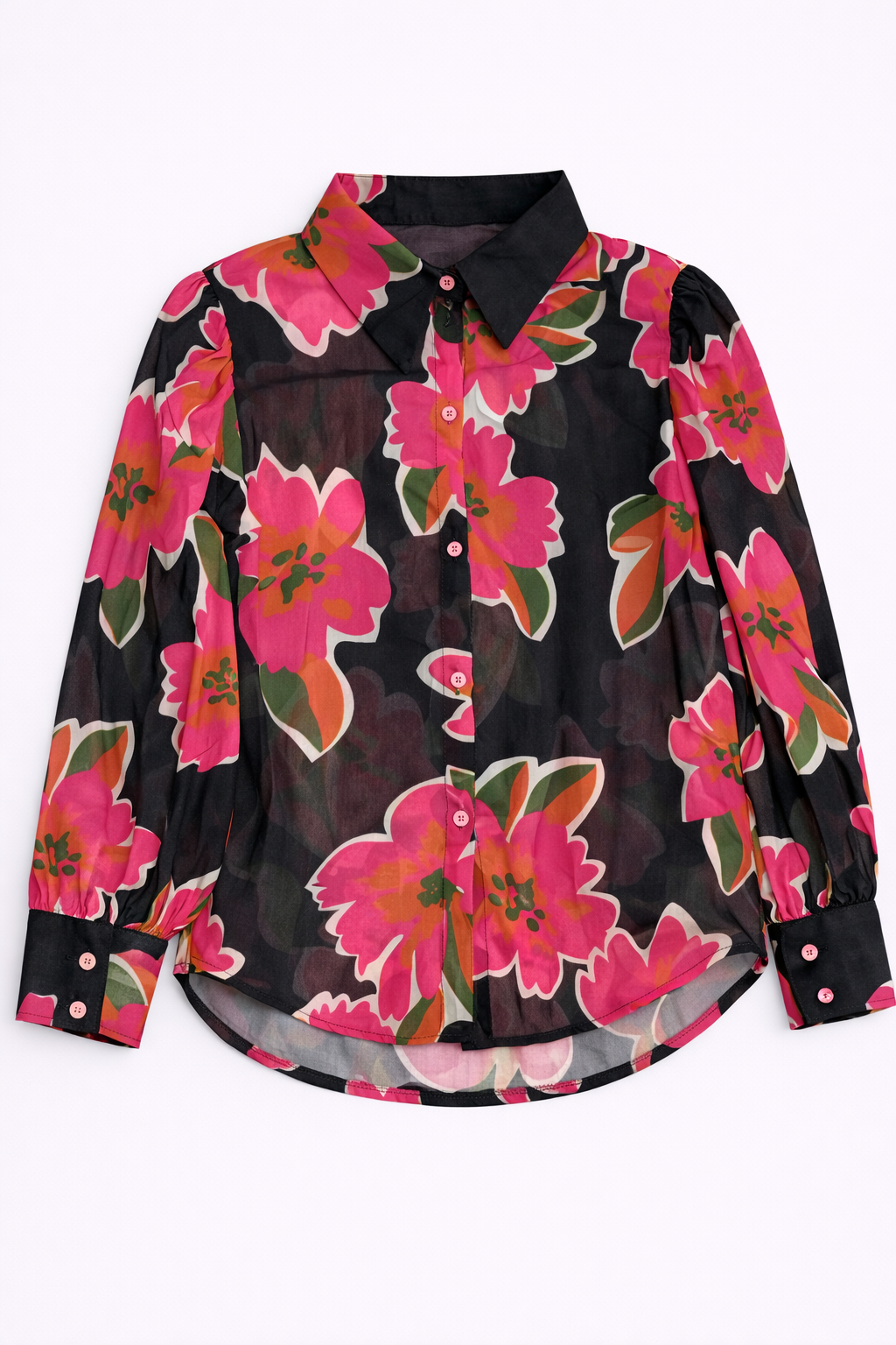 Blusa Aura Botánica Satinada