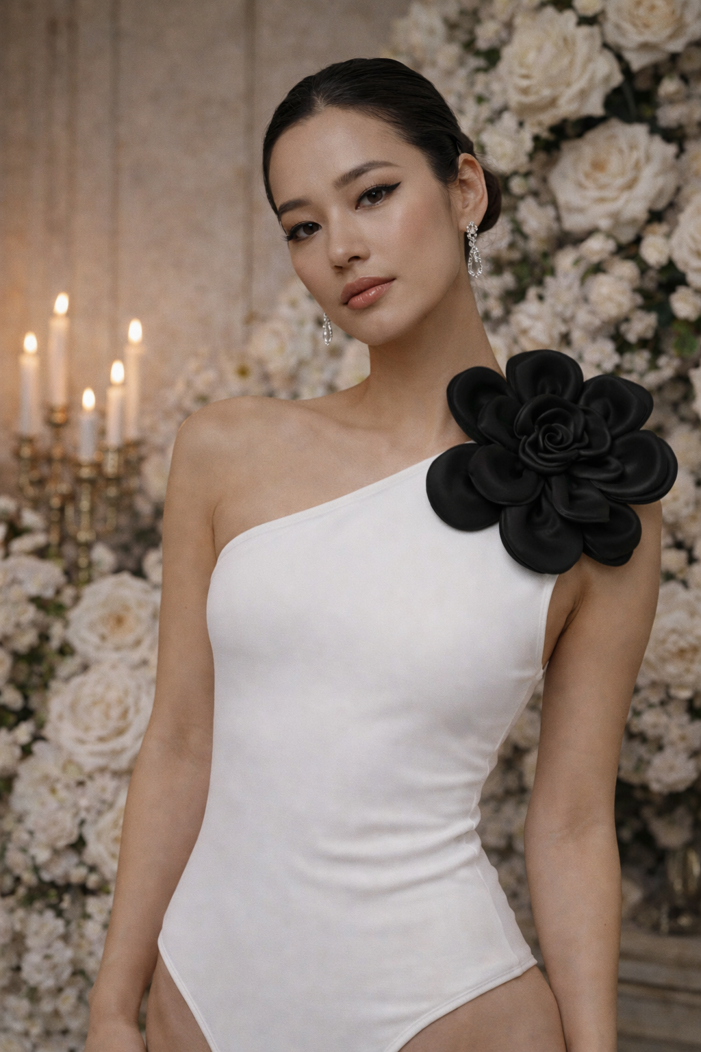 Flor Escultura Asimétrica Body