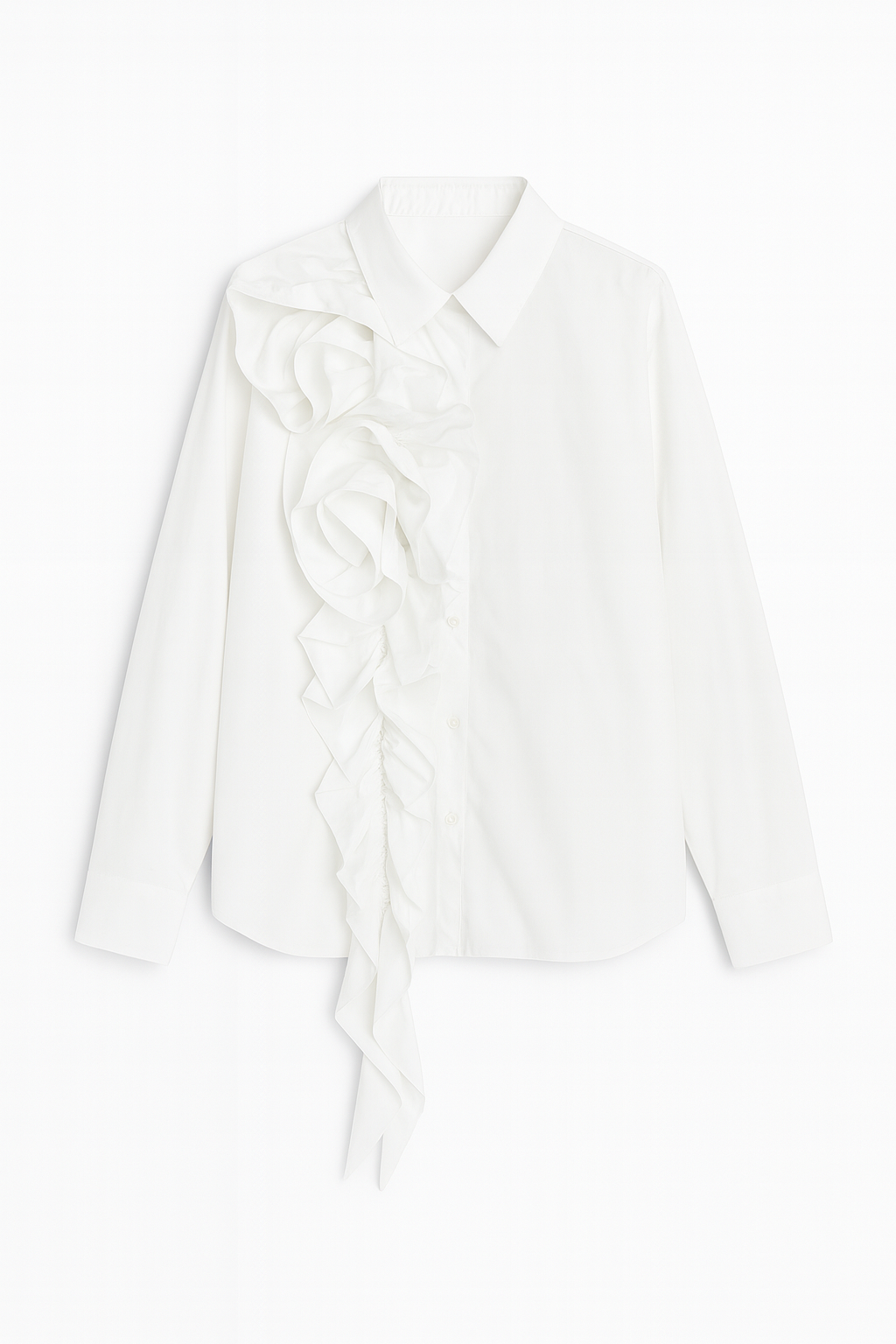 Camisa Con Volumen Escultural Lirio