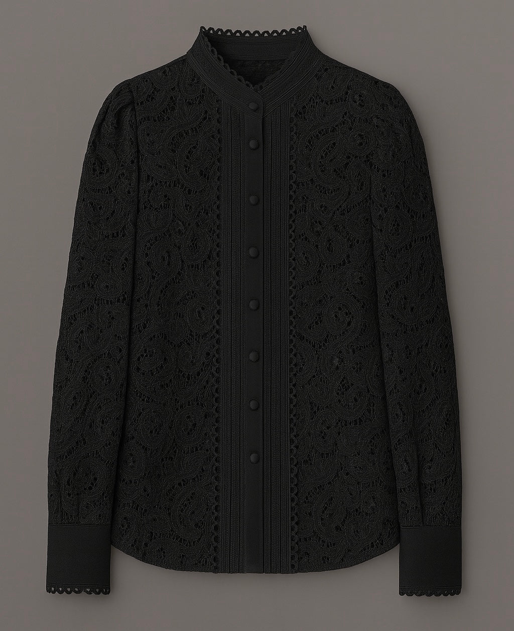 Blusa de Encaje Clásica