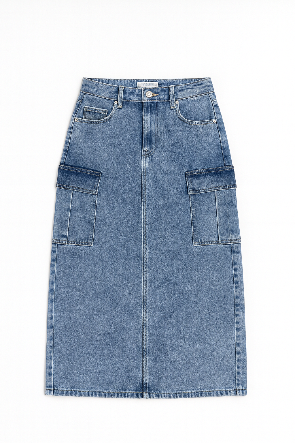 Falda Cargo Denim Horizonte