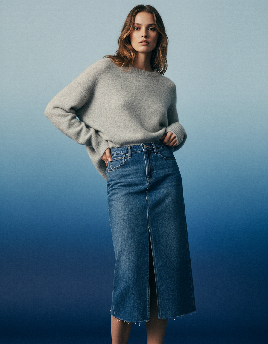 Falda “Blue Essence”