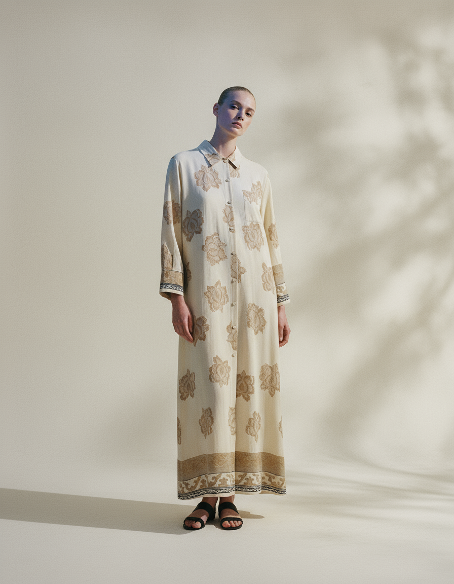 Vestido “Flor de Oriente”