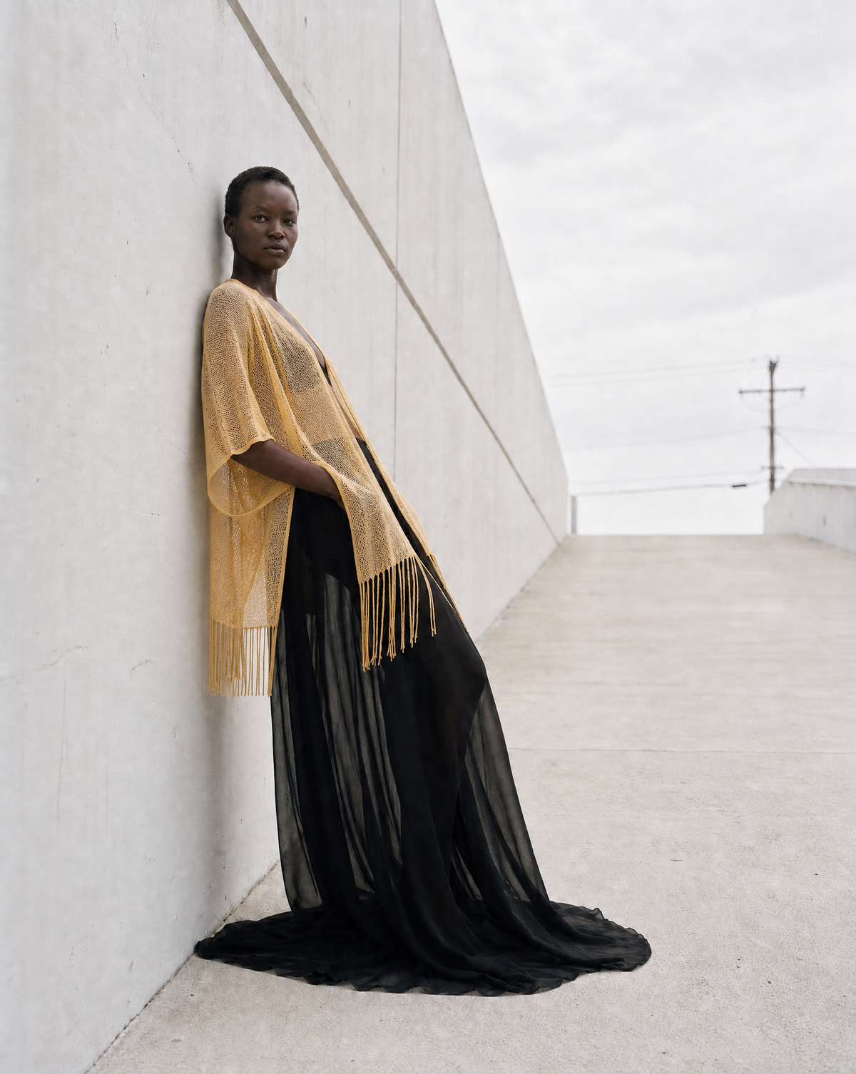 Kimono Bohemio con Flecos “Solea”