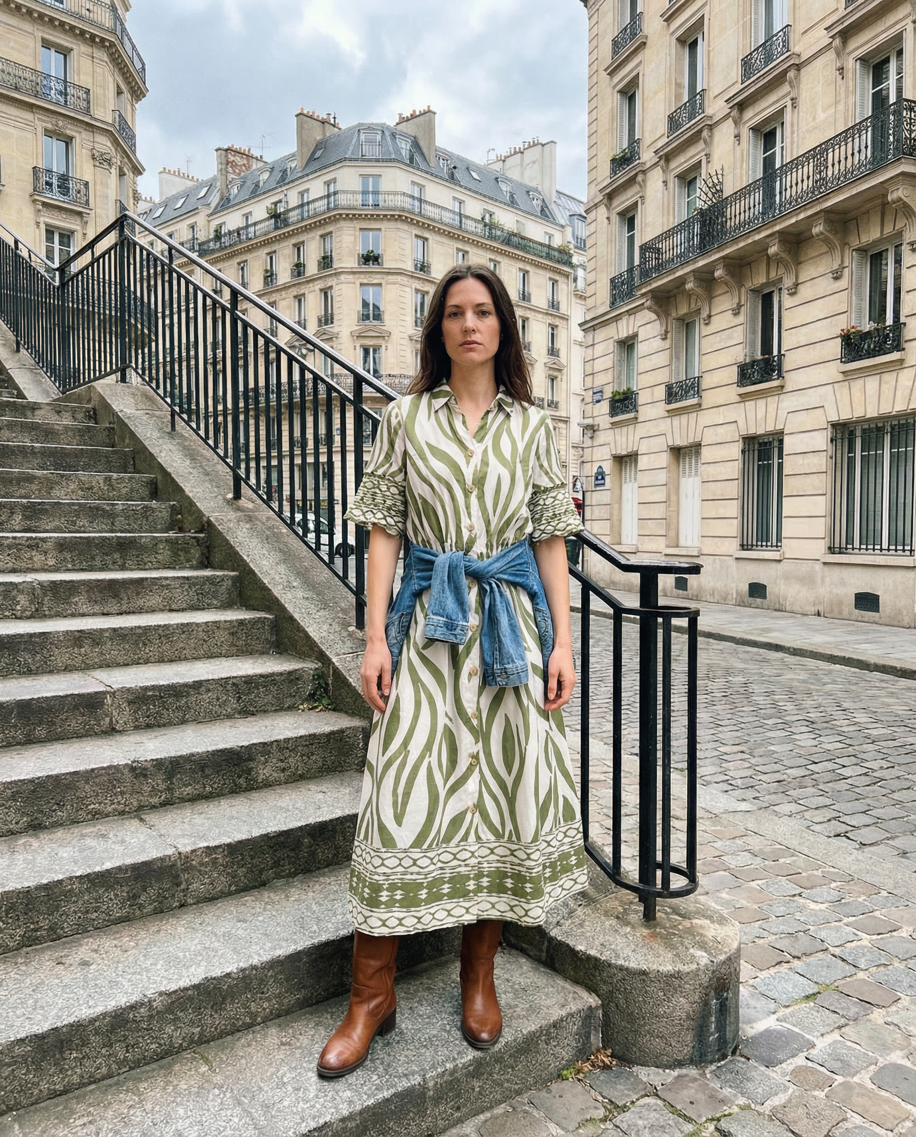 Vestido Camisero Selva Serena