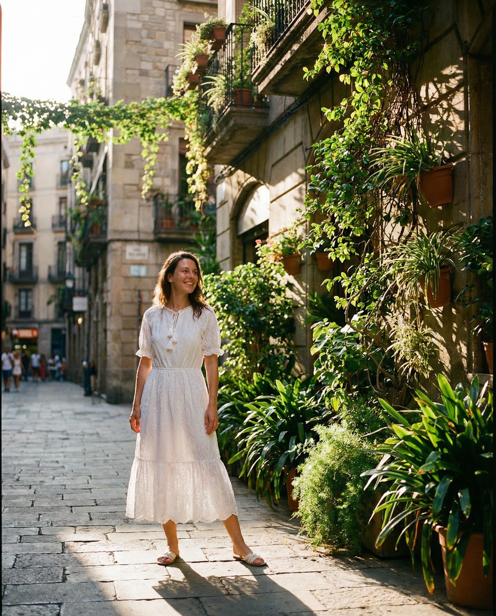Vestido Bordado Aire Romántico