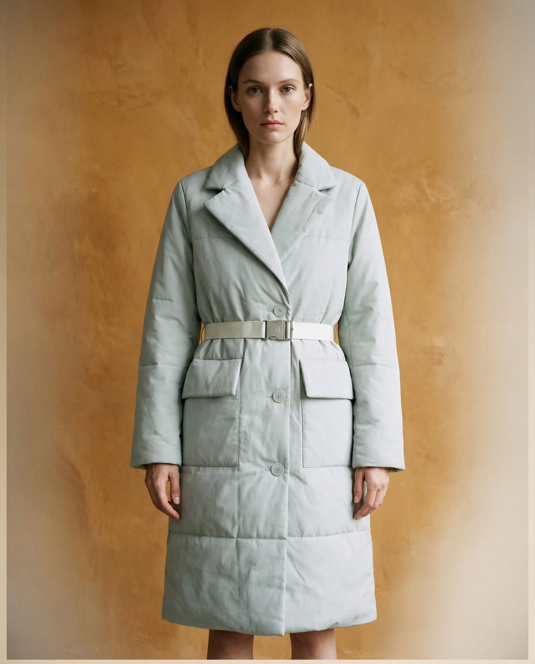 Urban Tailored Puffer Abrigo