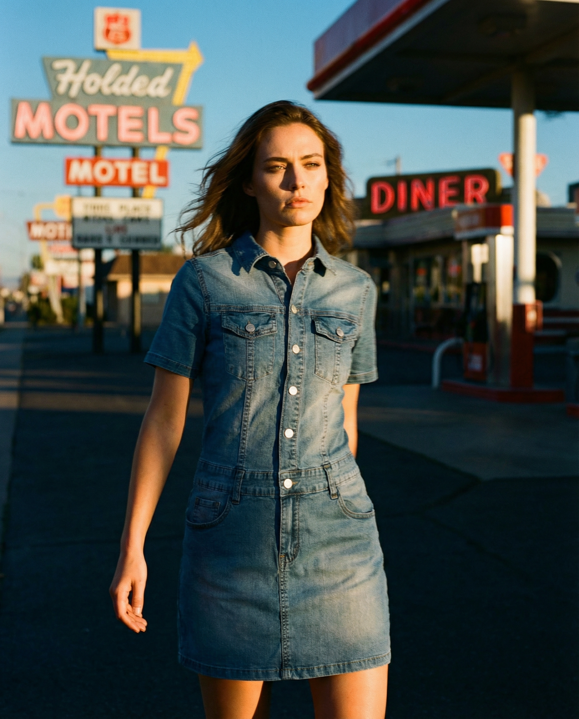 Vestido Denim Línea Urbana