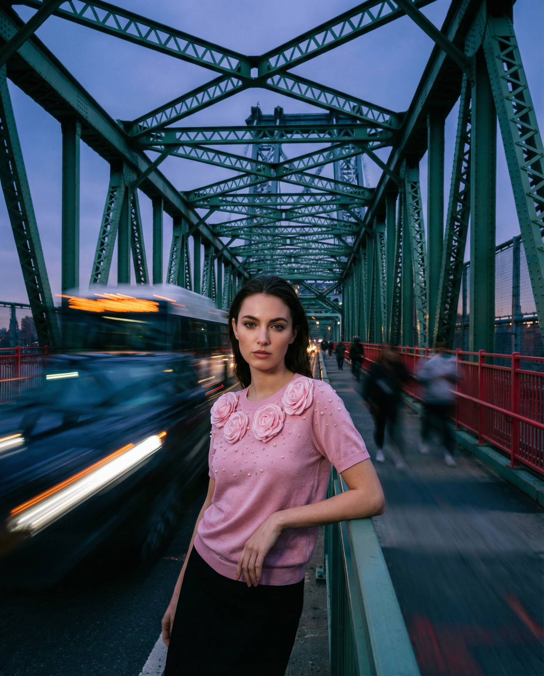 3D立体花卉T恤“极简优雅”