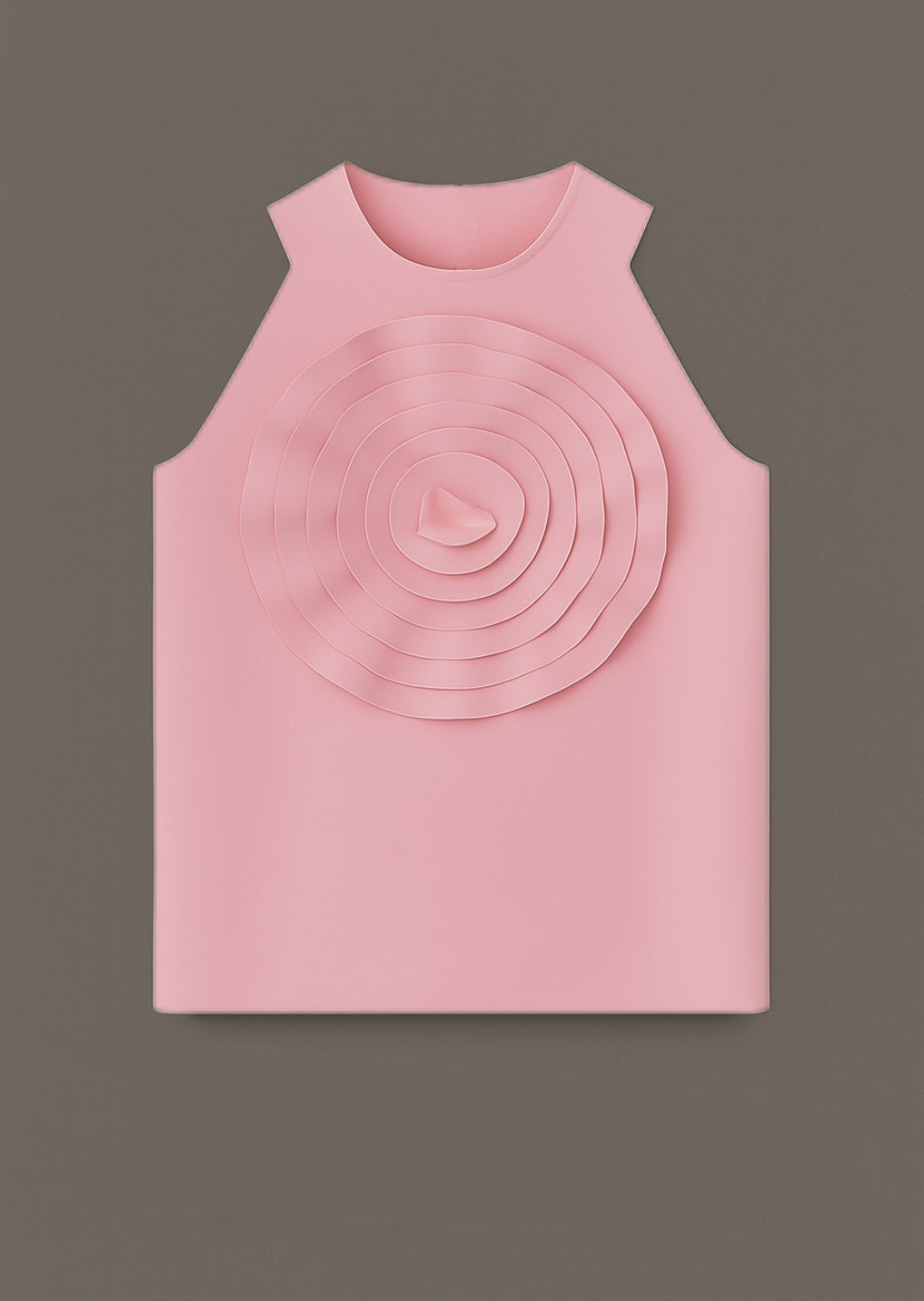 Tops "Flor Escultural"