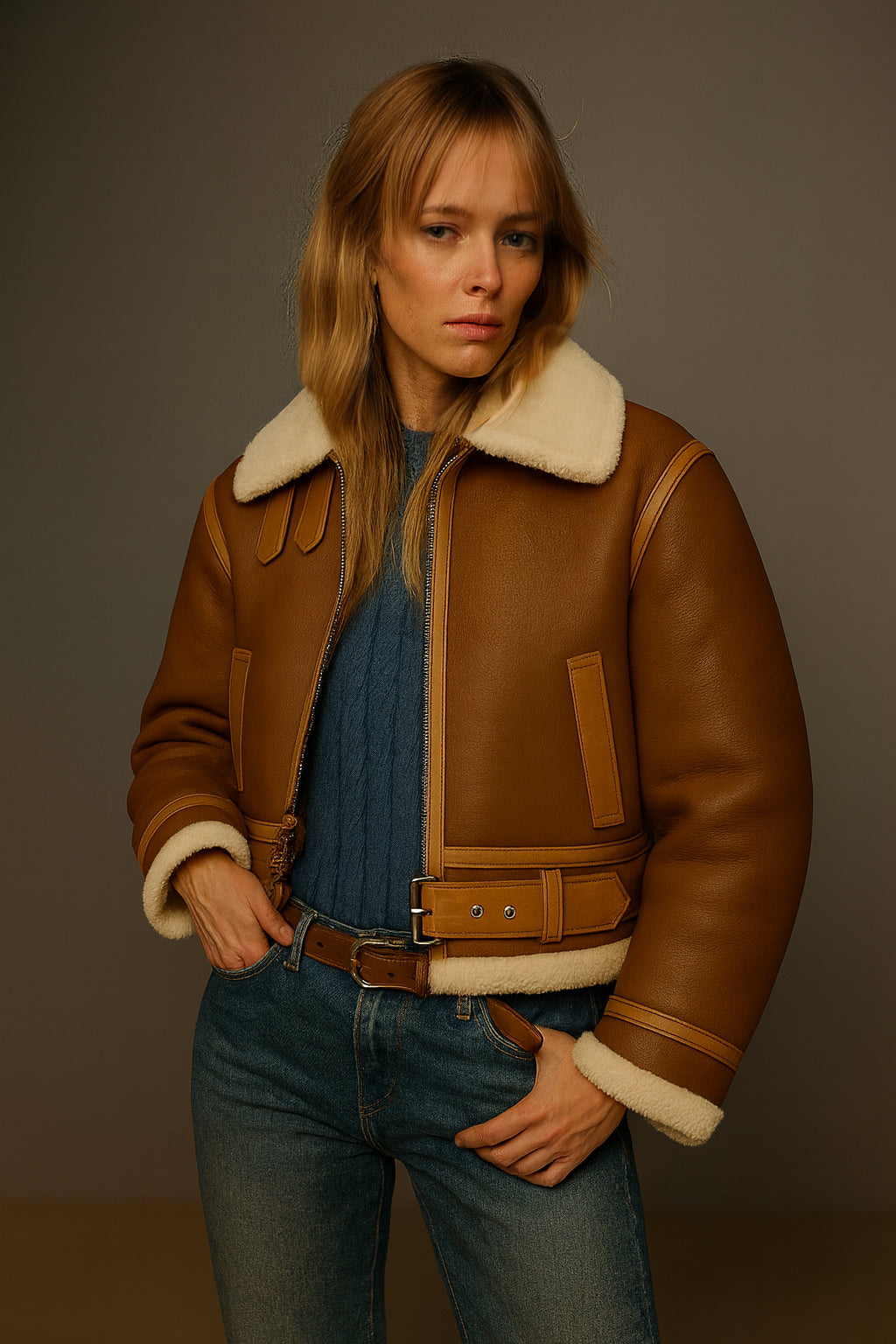 “Chic Aviator” Jacket
