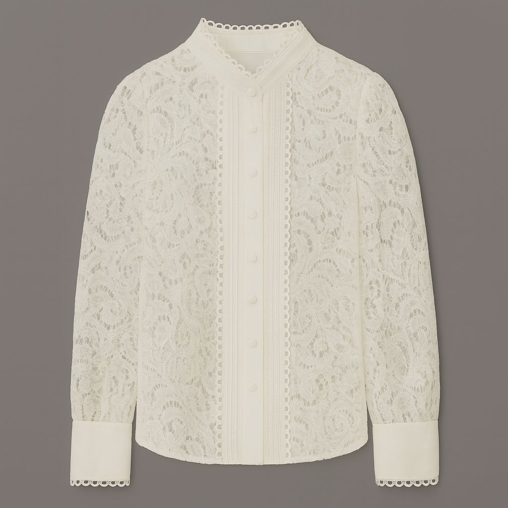 Blusa de Encaje Clásica