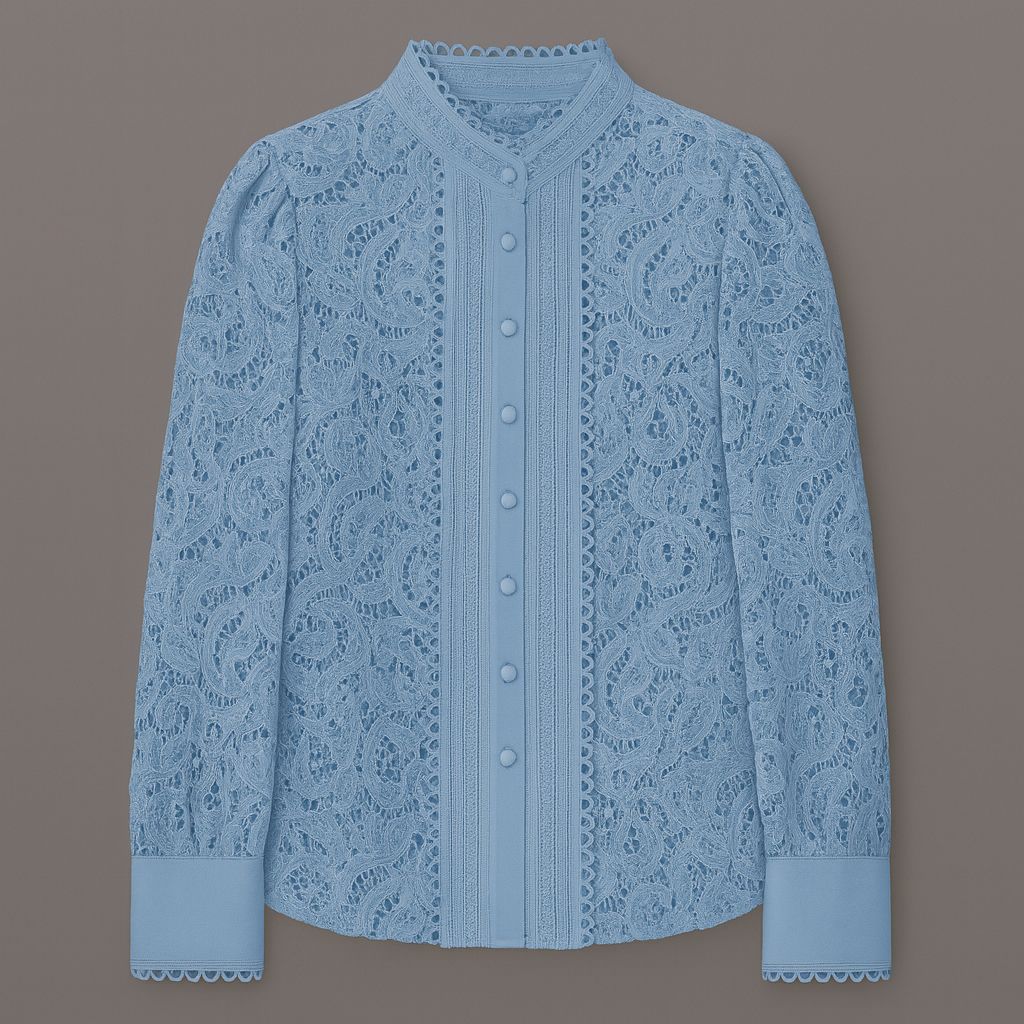 Blusa de Encaje Clásica
