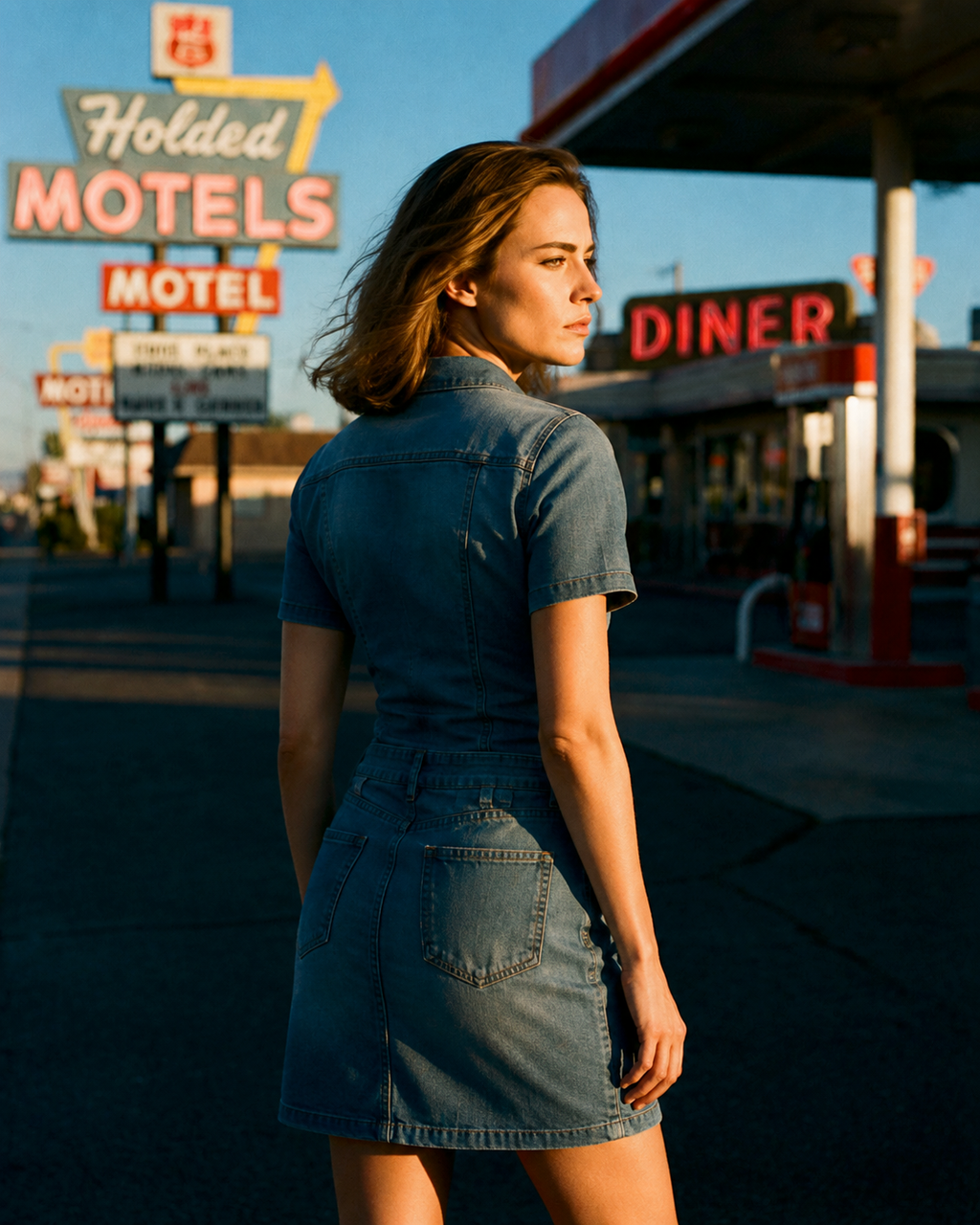 Vestido Denim Línea Urbana